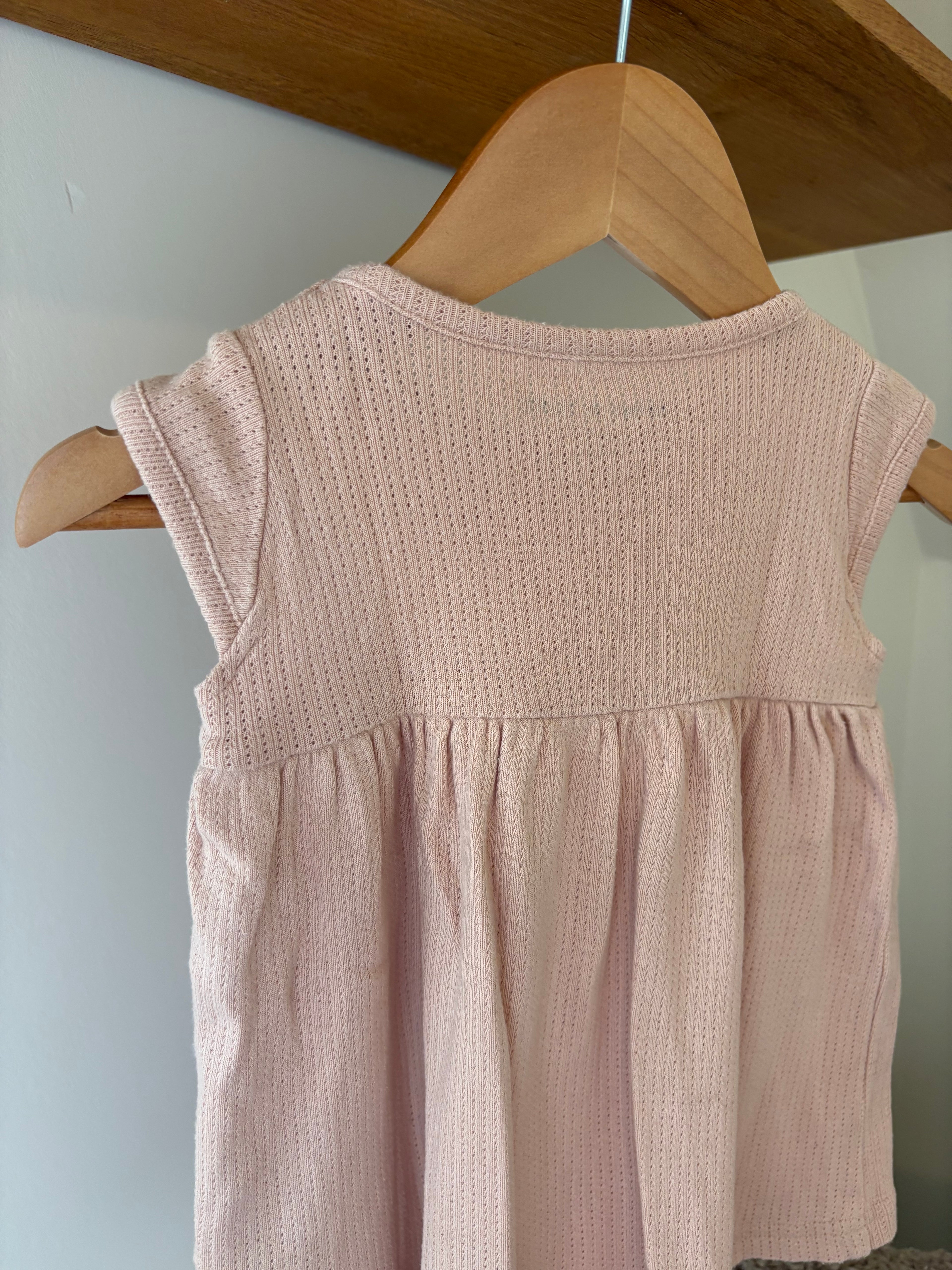 Mini a ture - jurkje roze -68