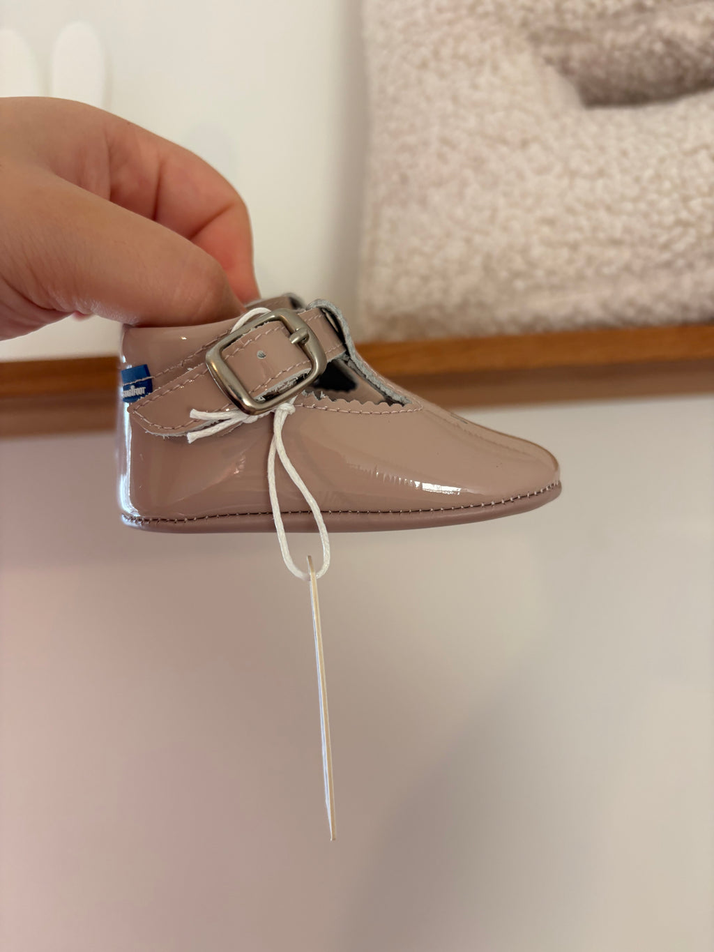 Stabifoot - Rosa Palo laqué babyschoentjes oudroze - 16 (nieuw)