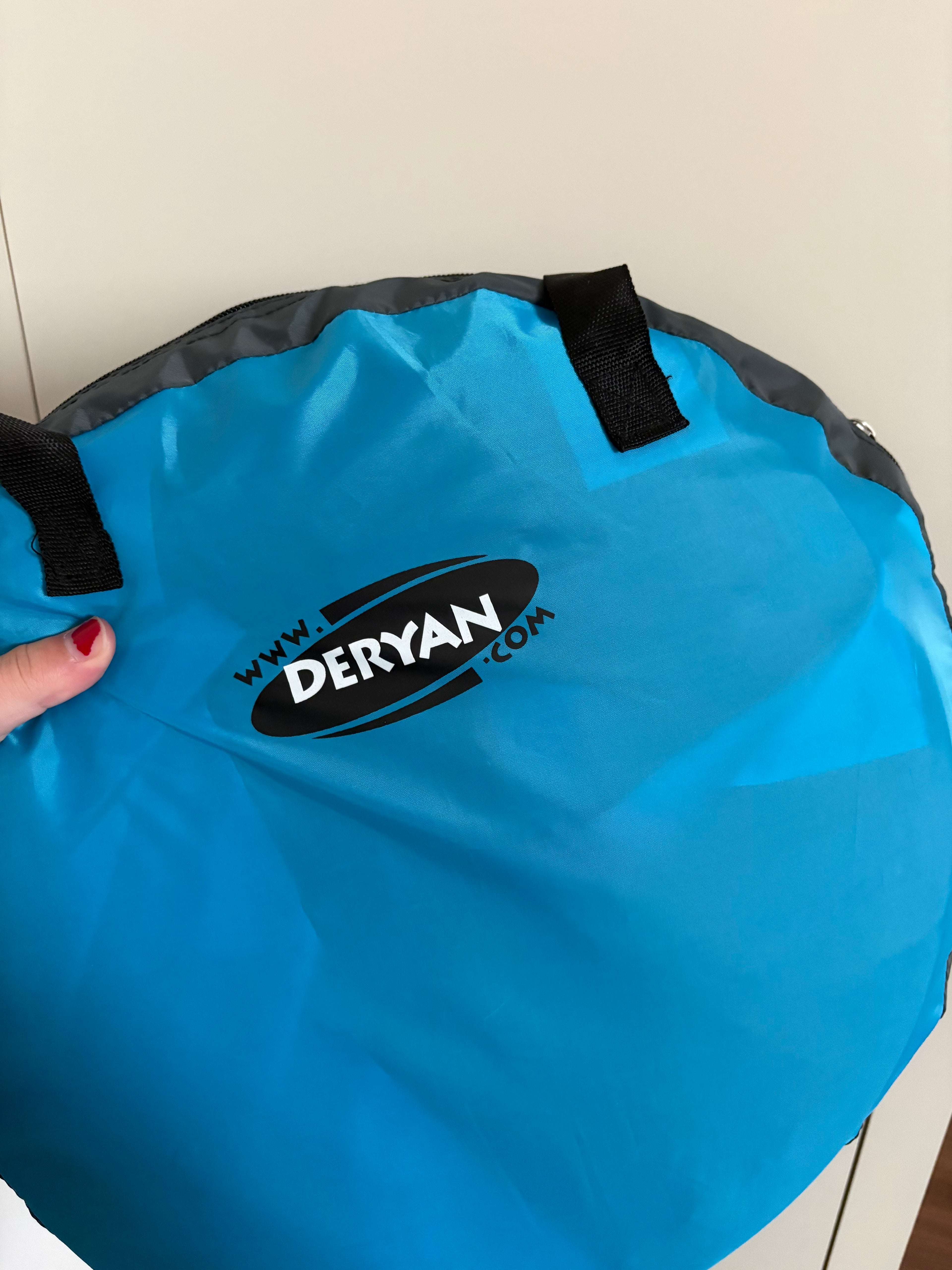 Deryan - blauwe travel cot tent