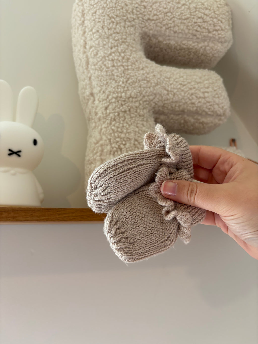 Konges Slojd - merino wool wantjes - 0/3M