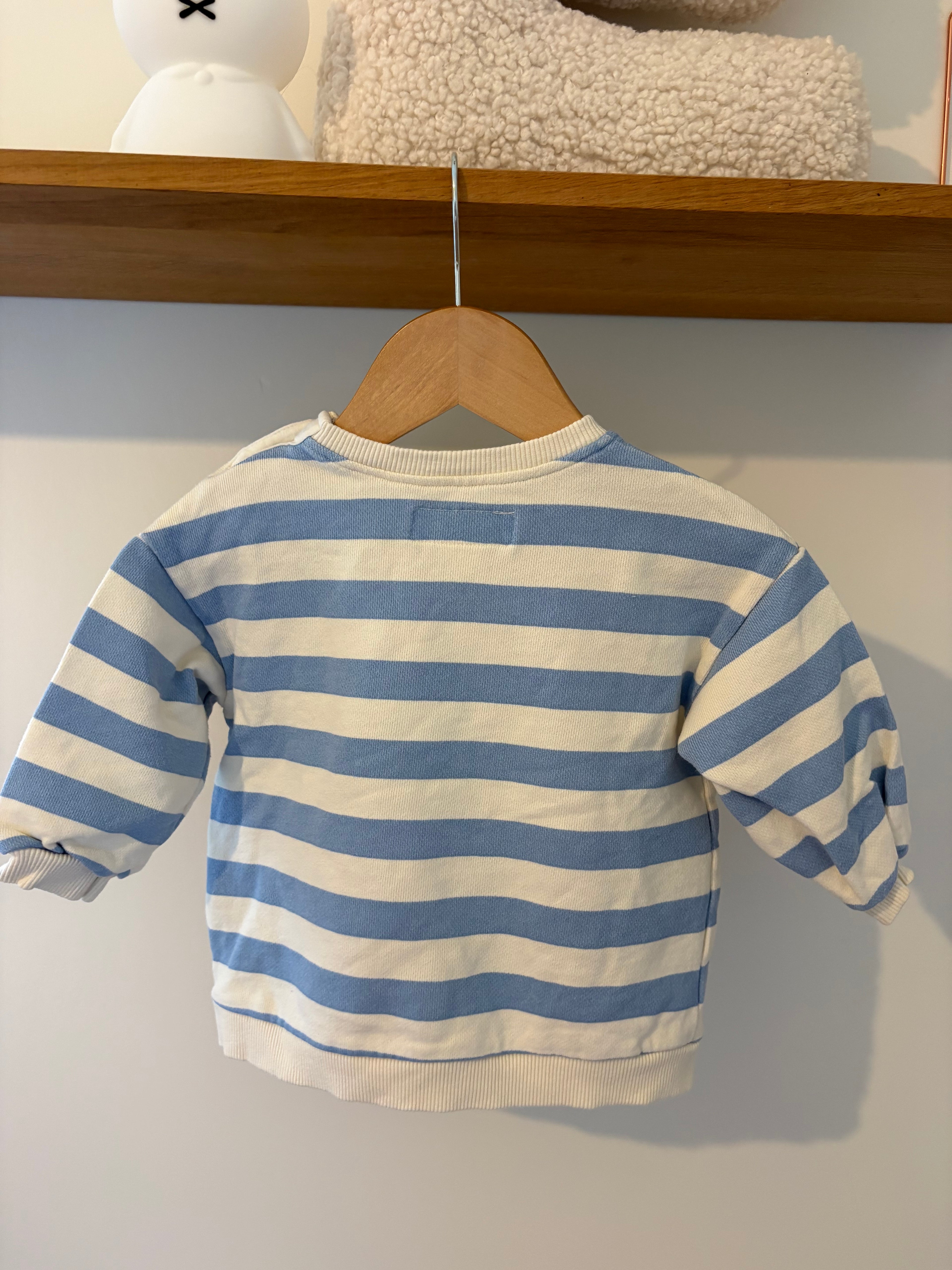 Zara - truitje streepjes - 80