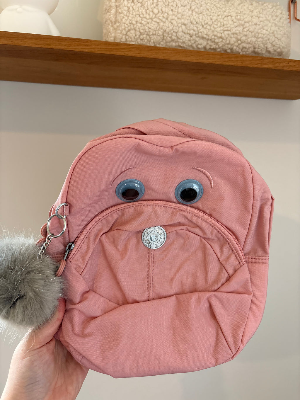 Kipling - FASTER - roze rugzakje - nieuw