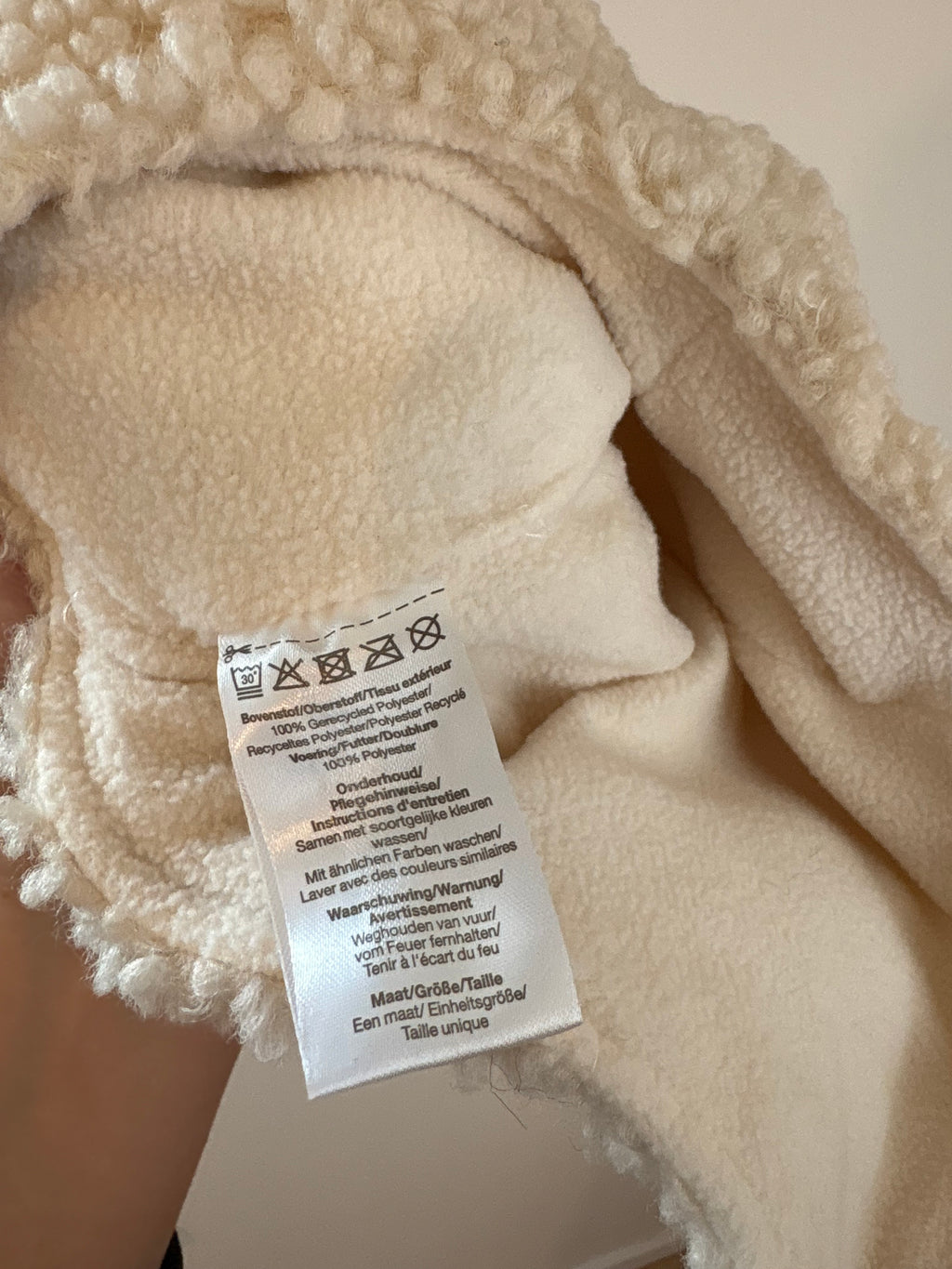 geen merk - teddy muts met oren - 1 maat