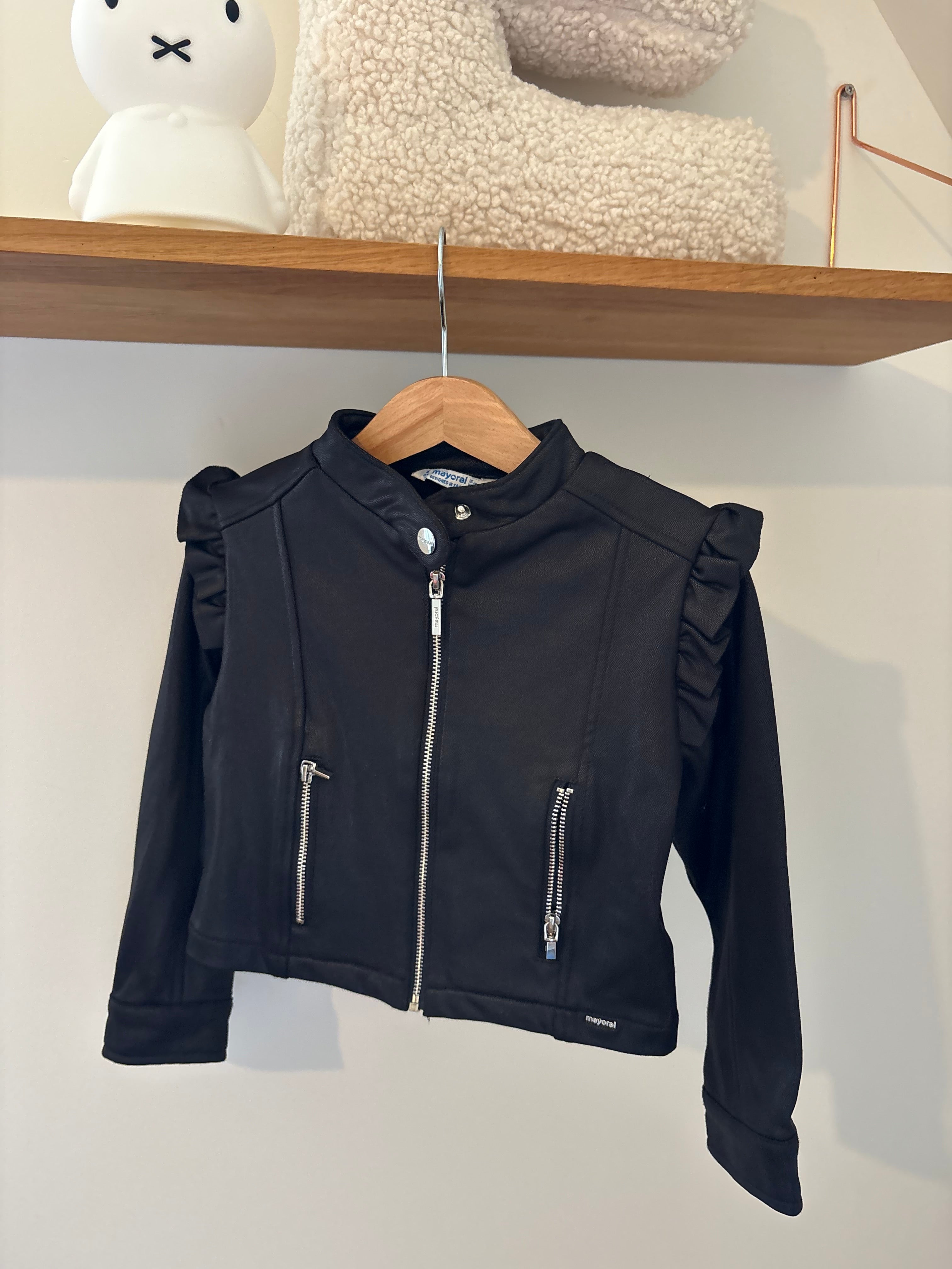 Mayoral - leder look jasje - 92