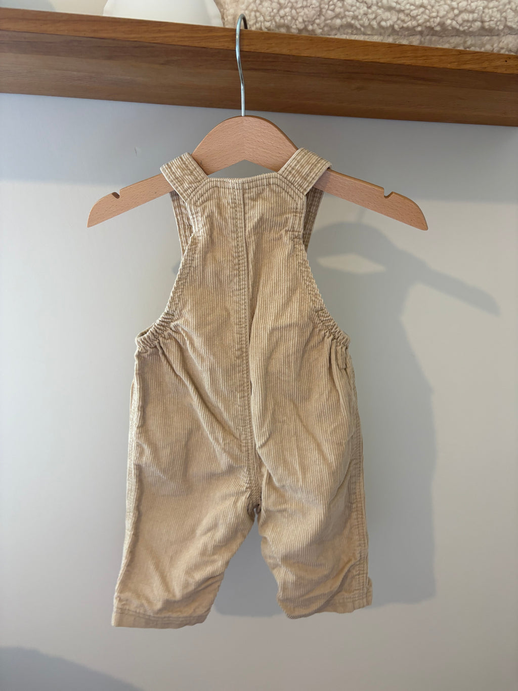 Hema - leuke beige salopette - 62