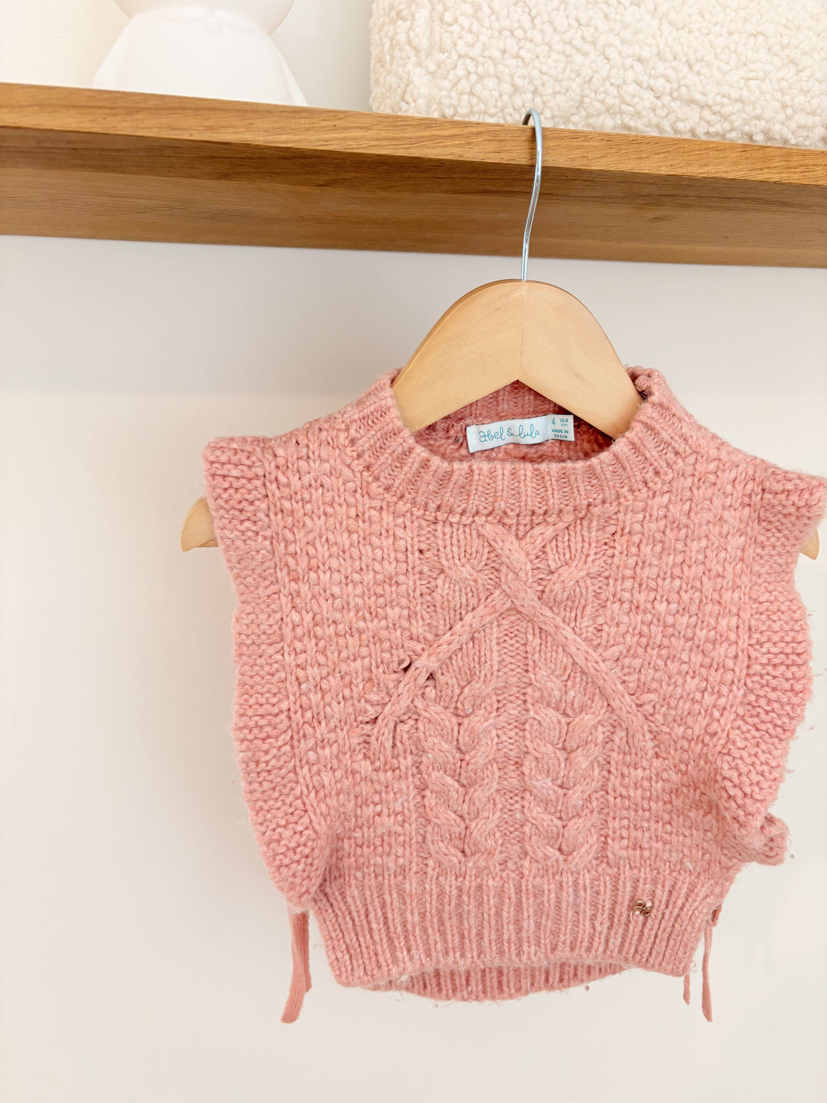 Abel & Lula - roze knit - 104
