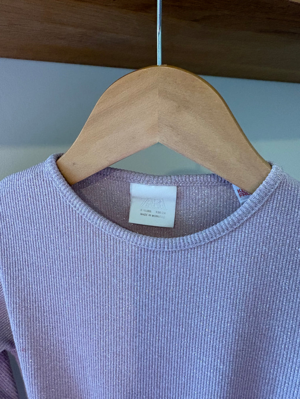 Zara - topje lange mouwen - 116