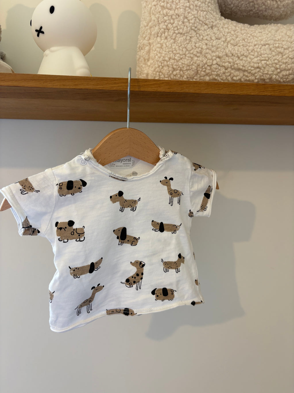 Mayoral - tshirt hondjes - 1/2M