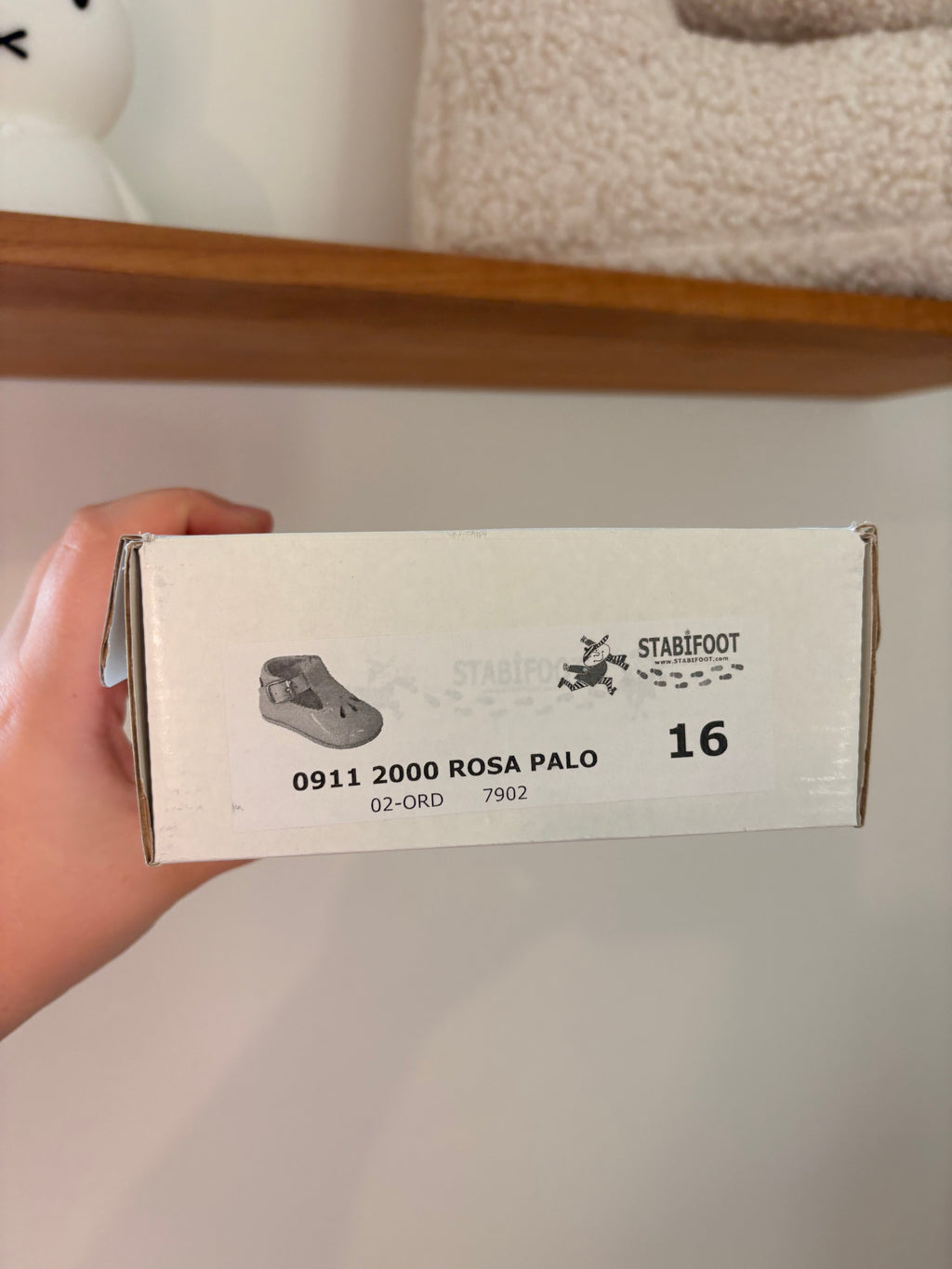 Stabifoot - Rosa Palo laqué babyschoentjes oudroze - 16 (nieuw)
