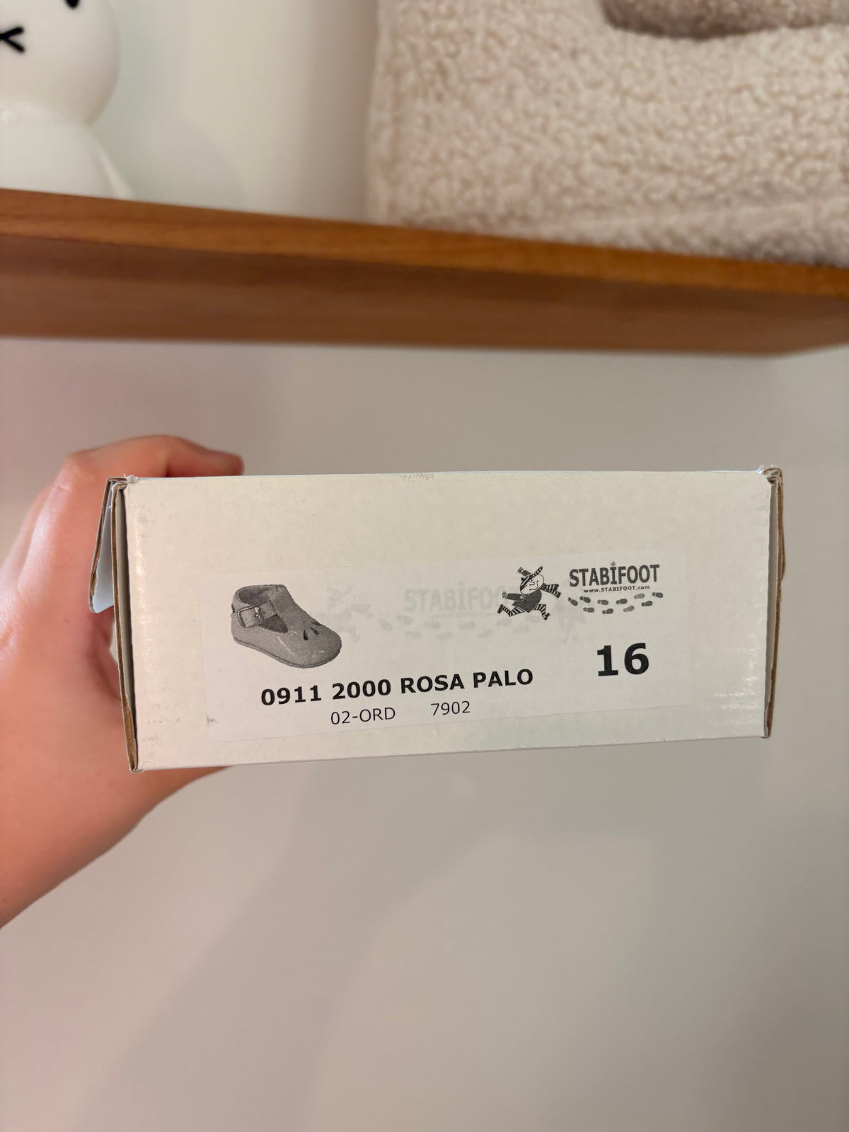 Stabifoot - Rosa Palo laqué babyschoentjes oudroze - 16 (nieuw)