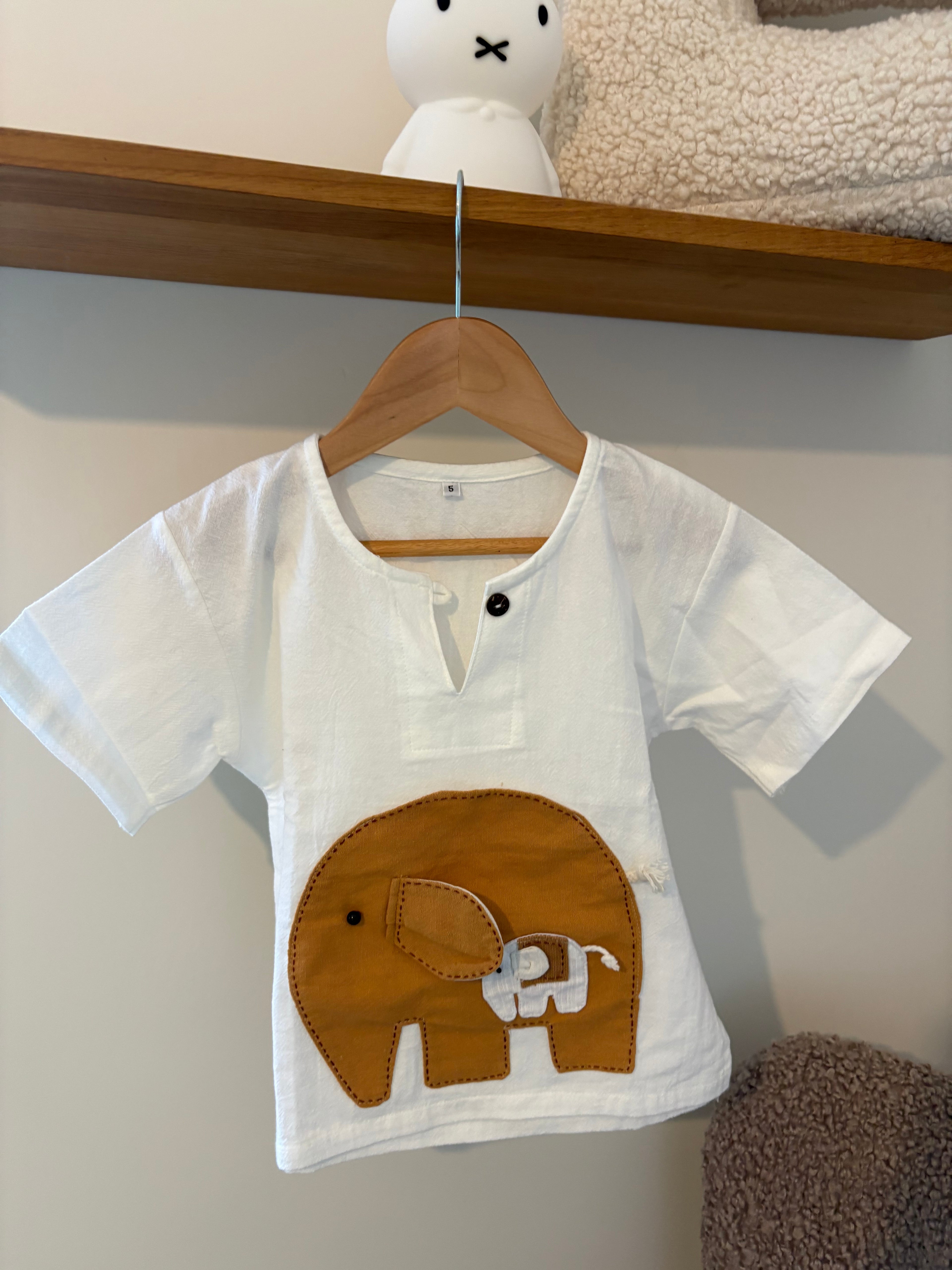 Vintage blouseje olifant - 5Y
