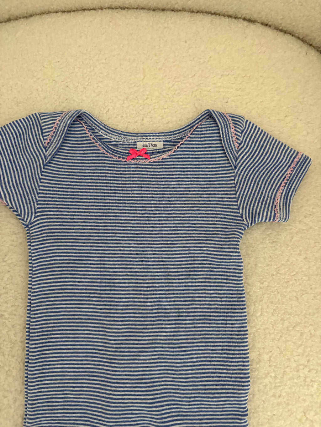 Petit Bateau - set 3 body's - 6M