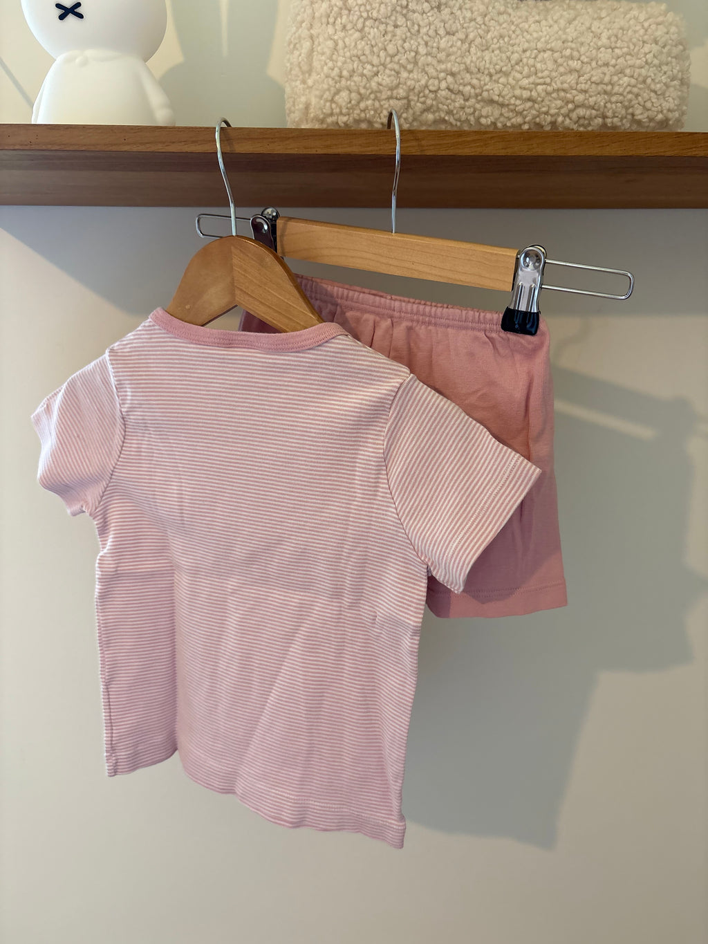 Petit Bateau - 2-delige pyjama roze - 95