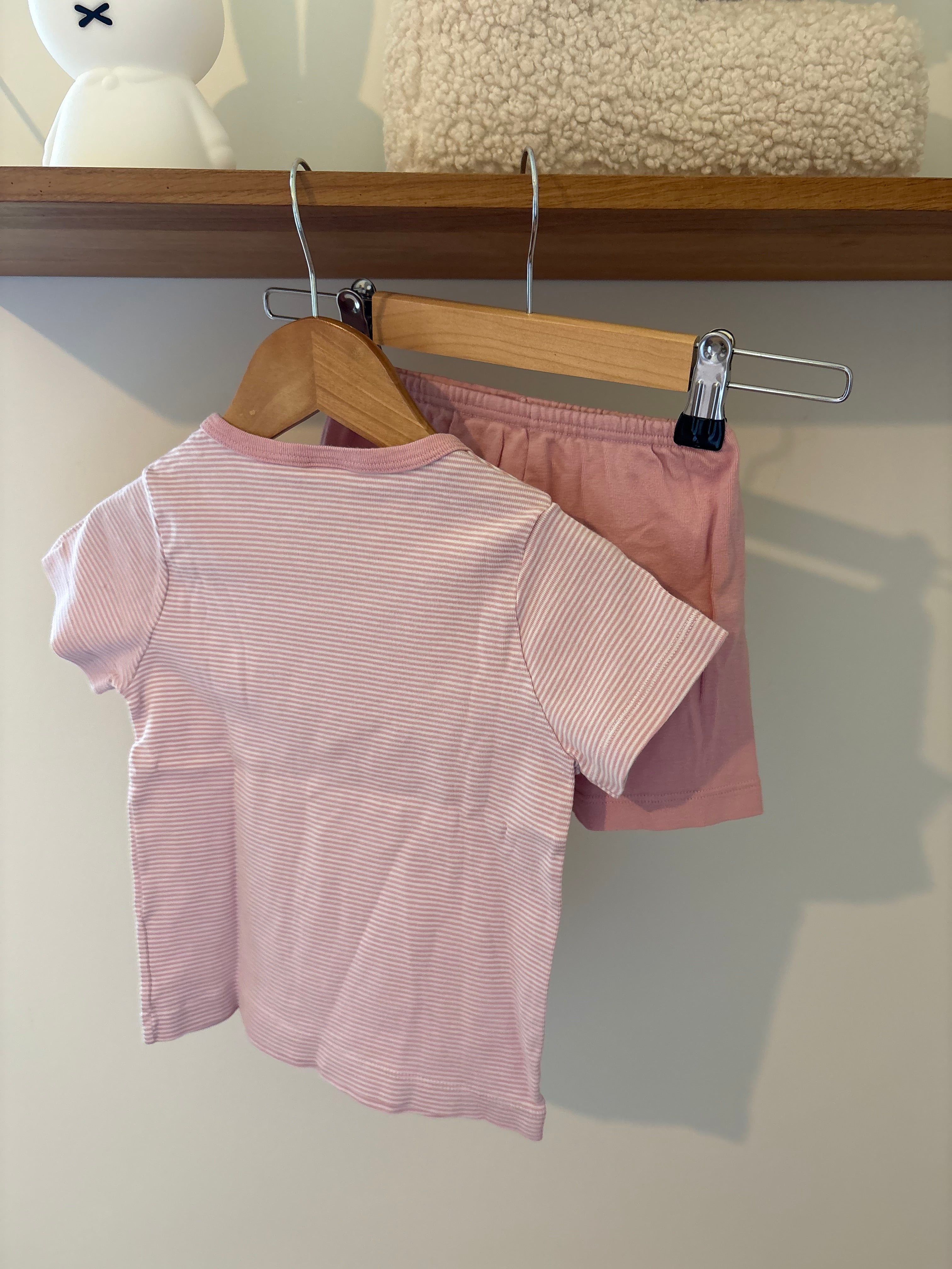Petit Bateau - 2-delige pyjama roze - 95