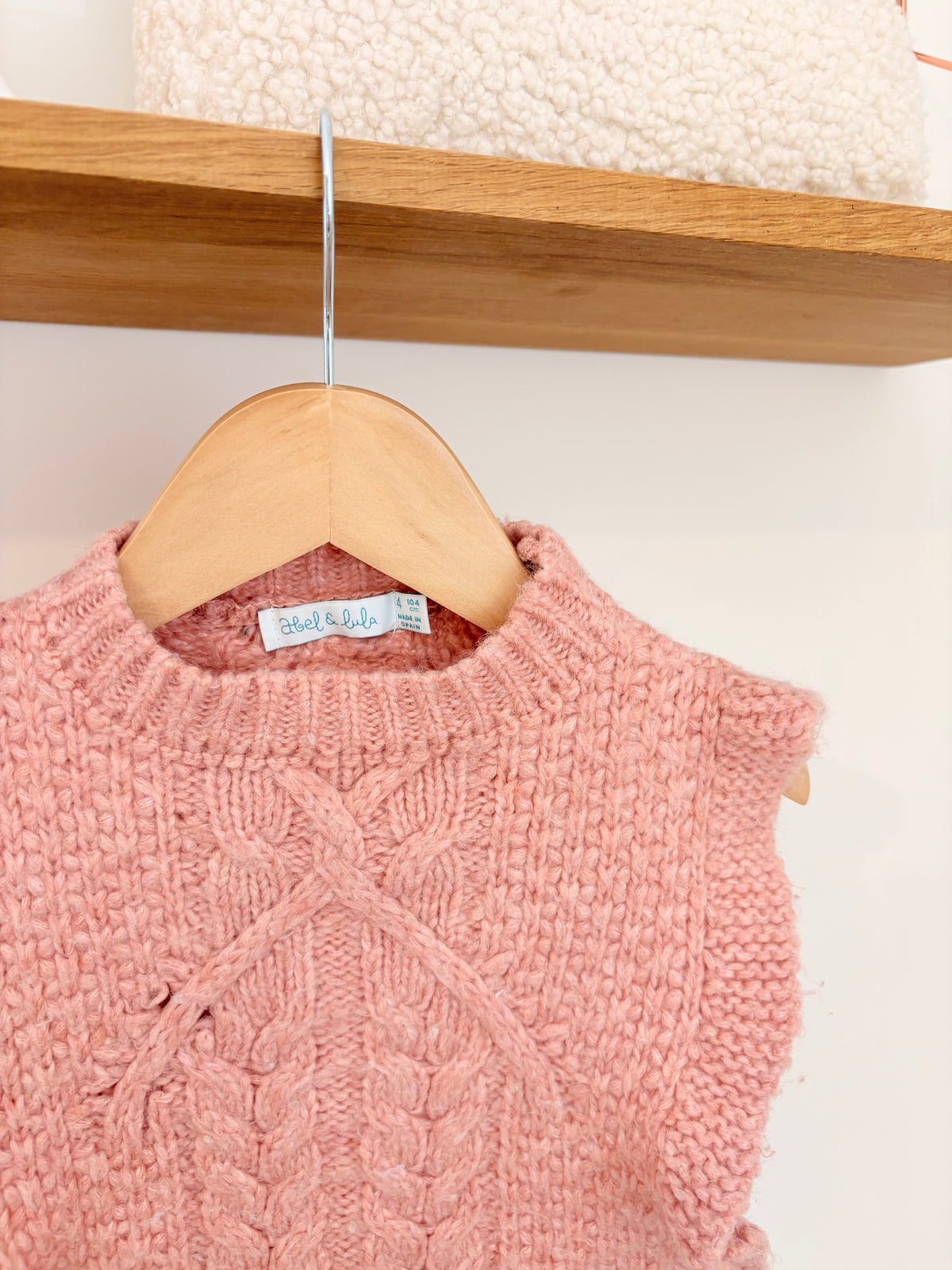 Abel & Lula - roze knit - 104