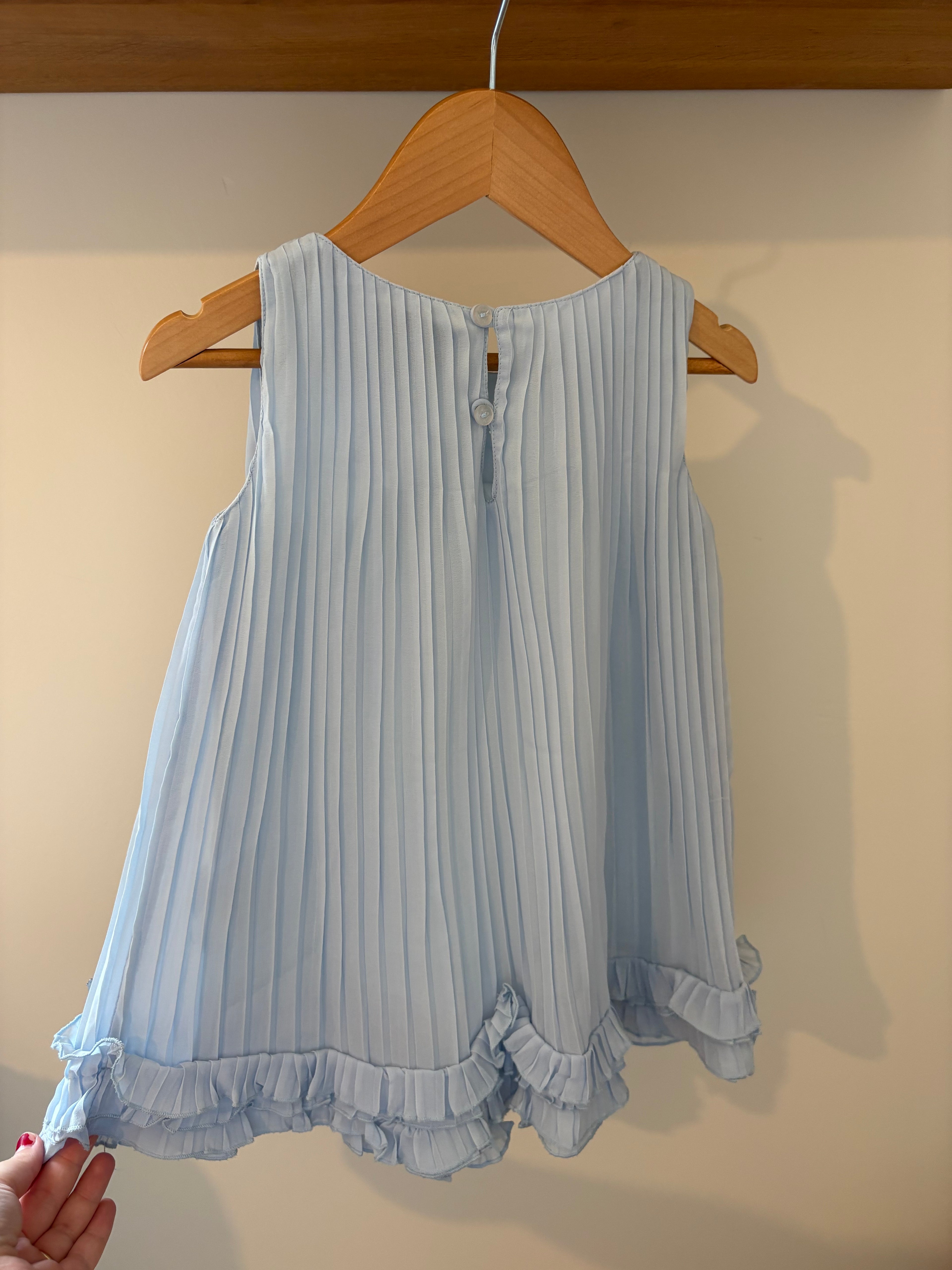 River Woods - blauw jurkje - 2Y