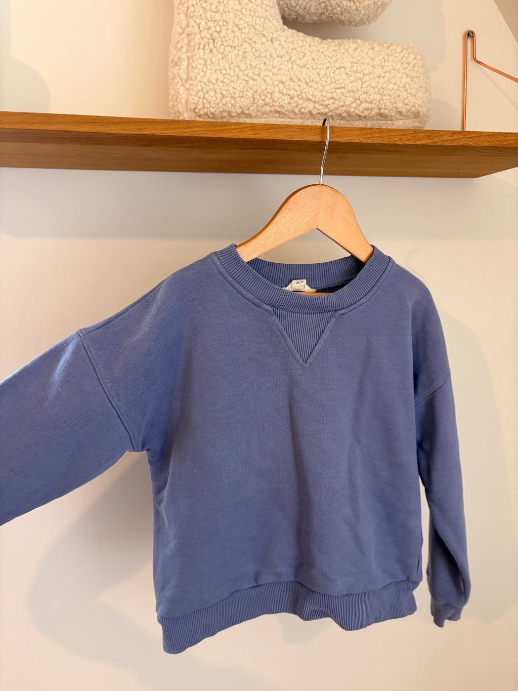 Labo De Colores - blauwe sweater - 5/6Y