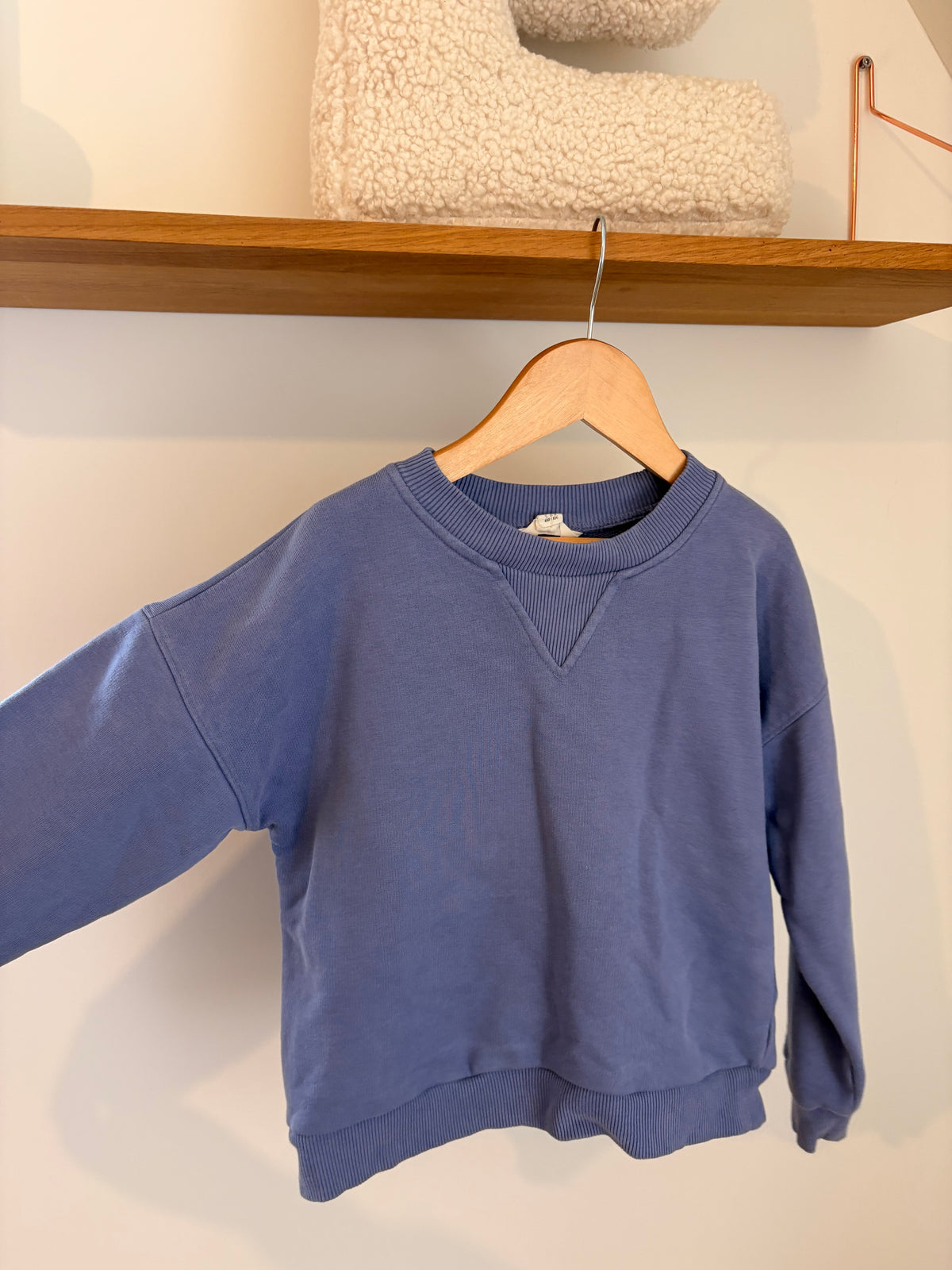 Labo De Colores - blauwe sweater - 5/6Y