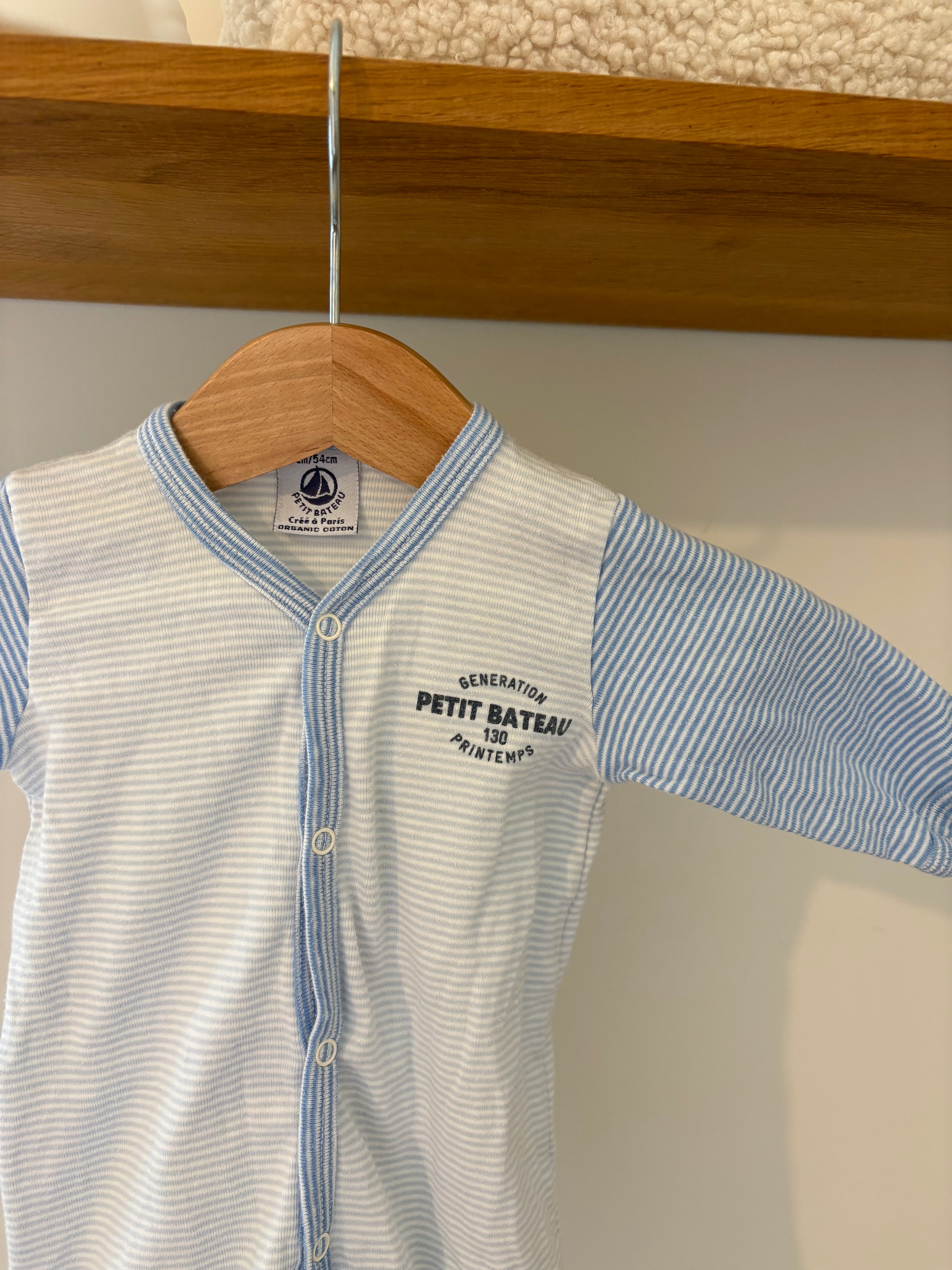 Petit Bateau - boxpakje blauw - 54