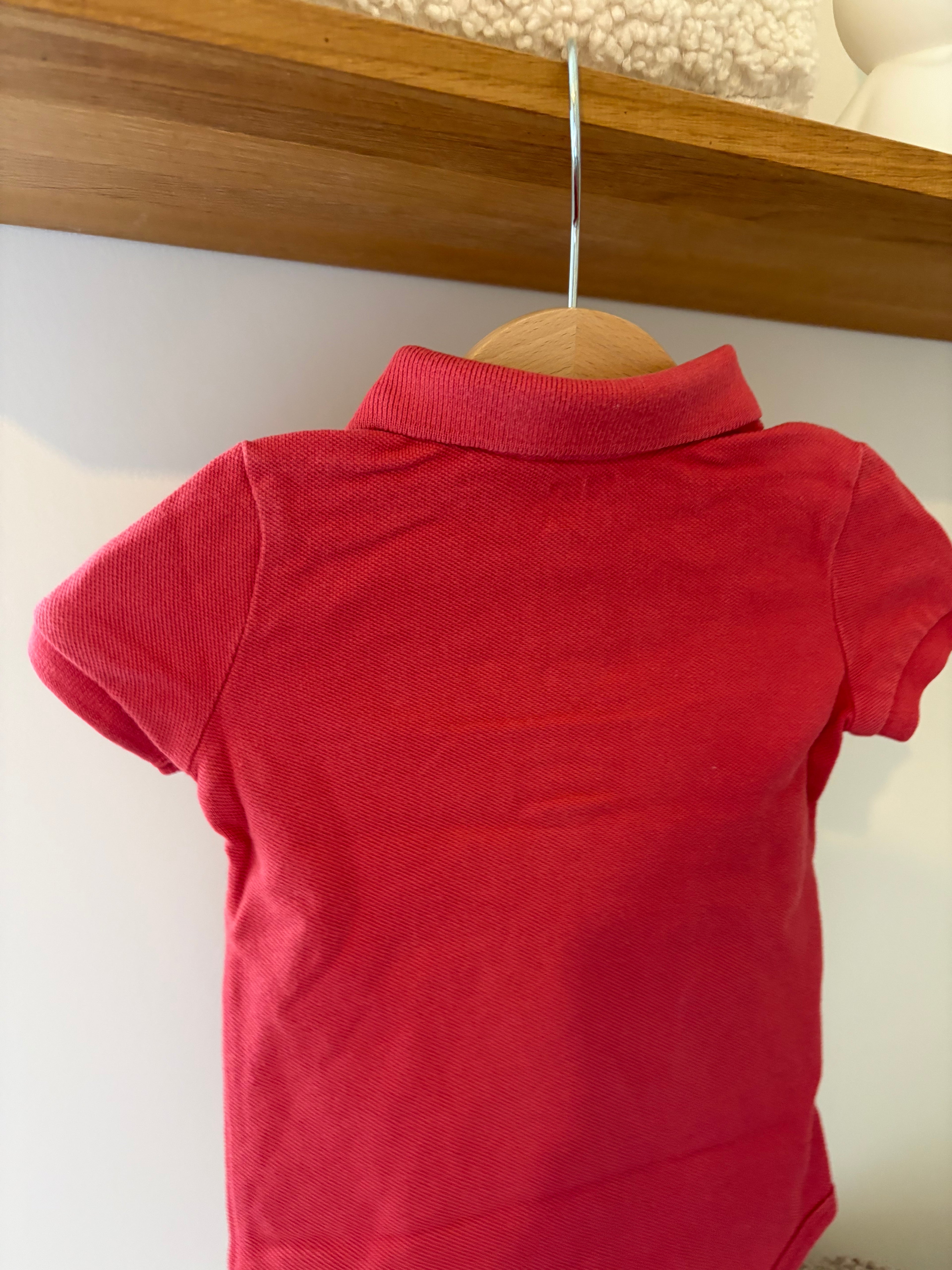 Ralph Lauren - Rode polo body - 74