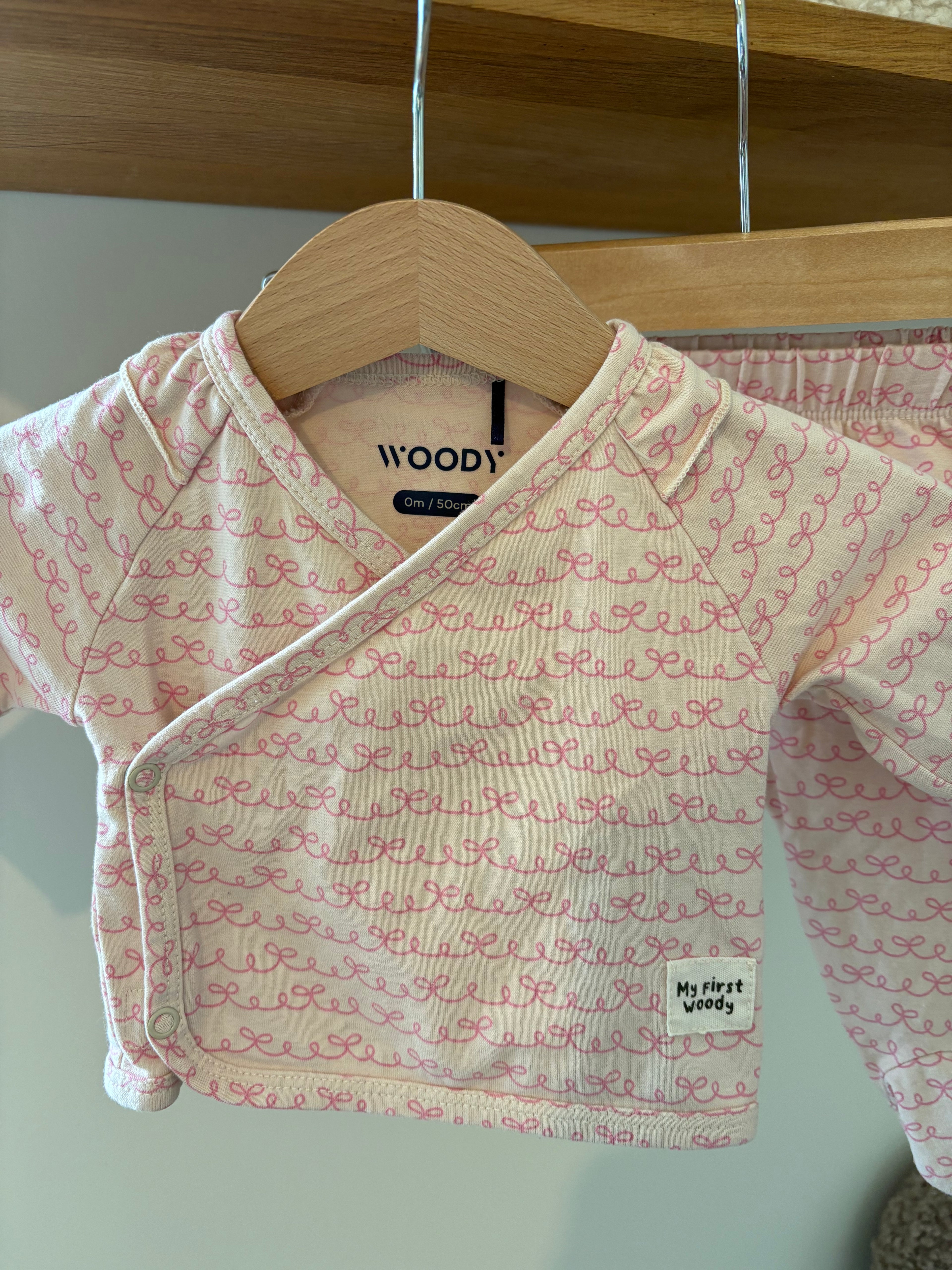 Woody- roze Pyjama - 50 Woody