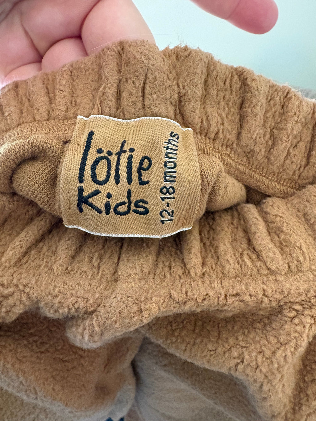 Lötie Kids - Bruine Broek - 86 Lötie Kids