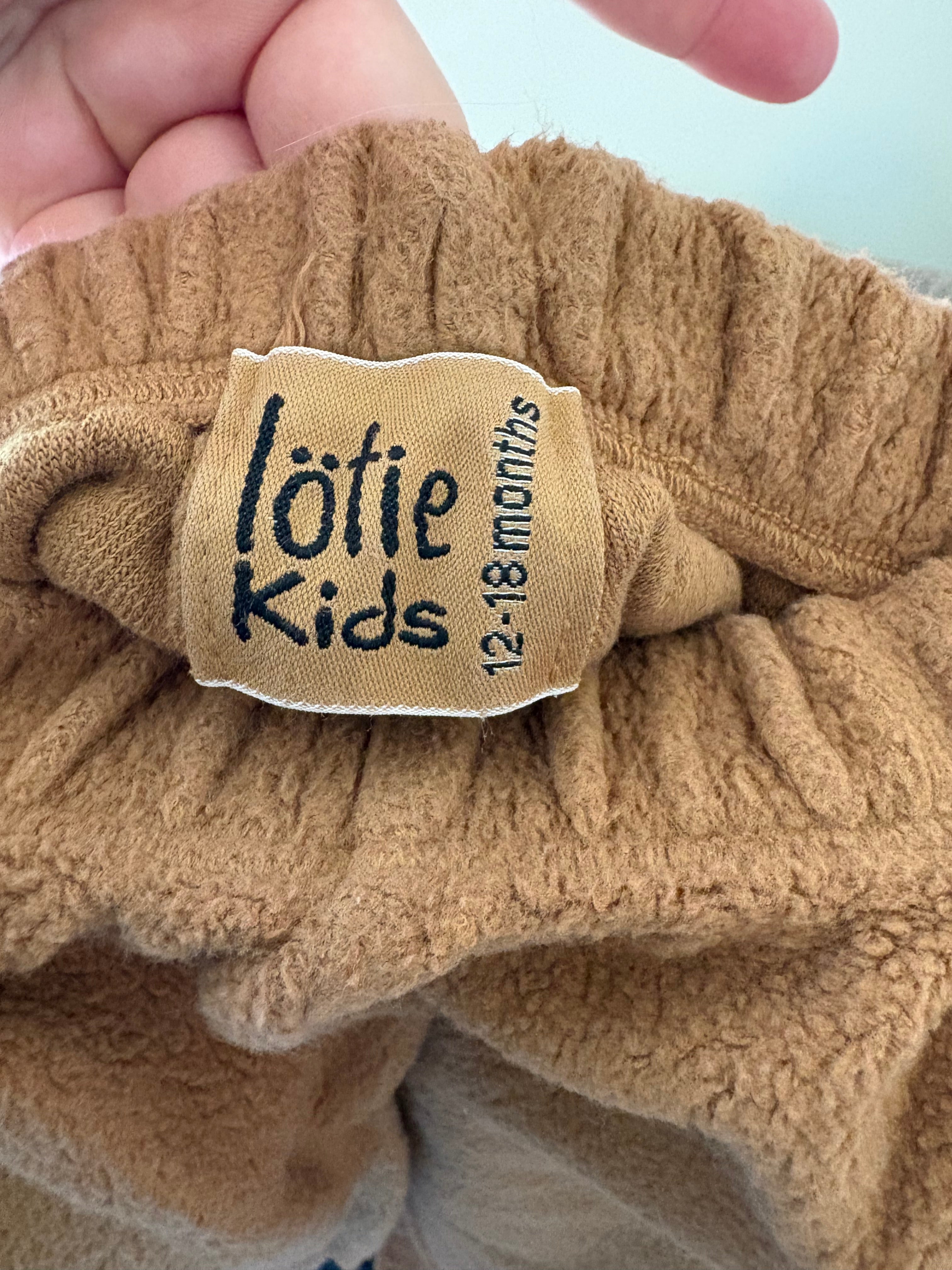 Lötie Kids - Bruine Broek - 86 Lötie Kids
