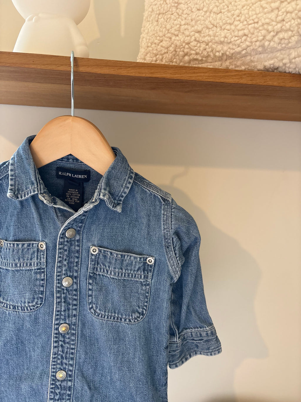 Ralph Lauren - jeans jasje - 6/12M