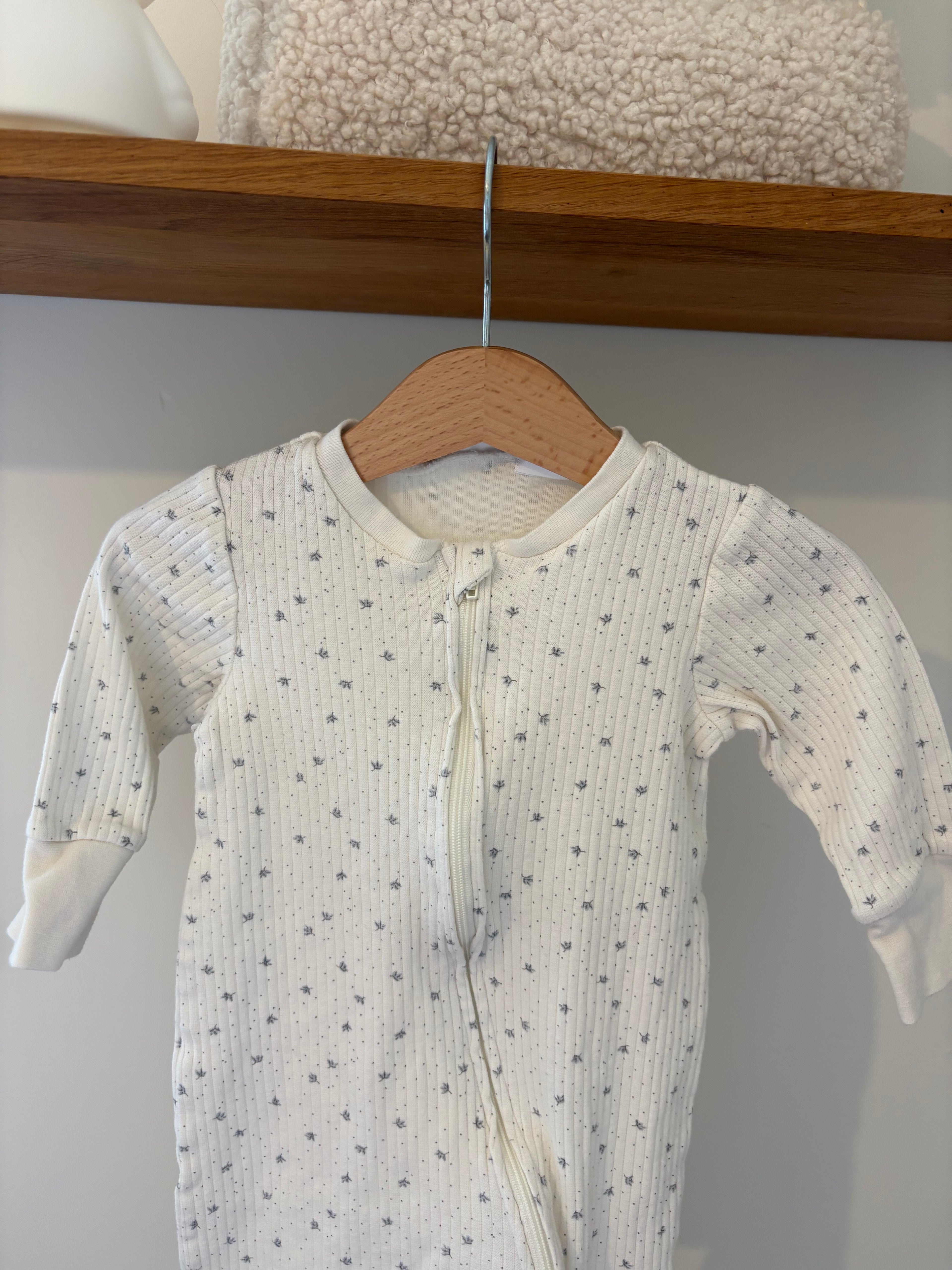 Zara - witte pyjama met motief - 74