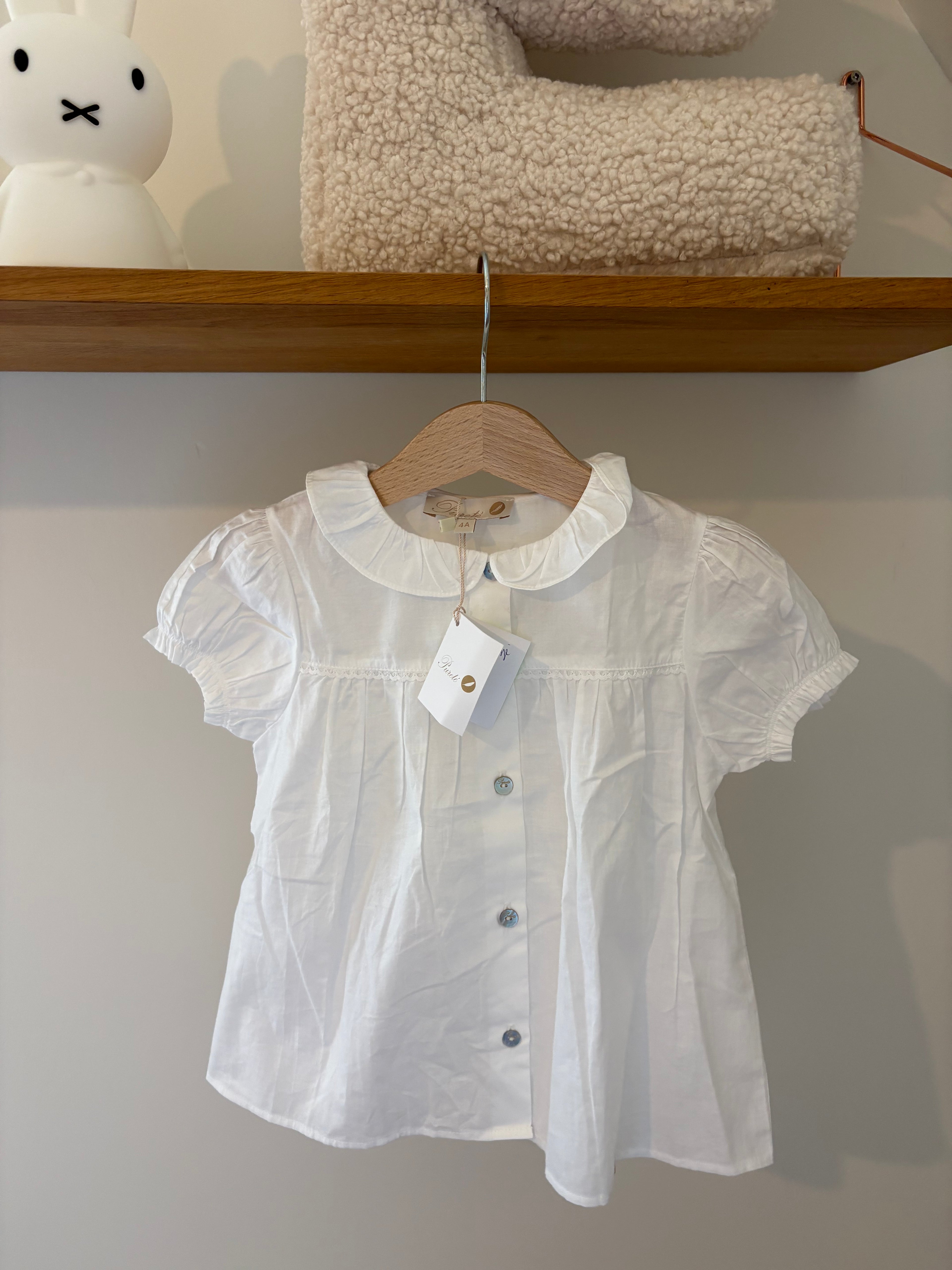 Pureté - witte bloes- 4Y