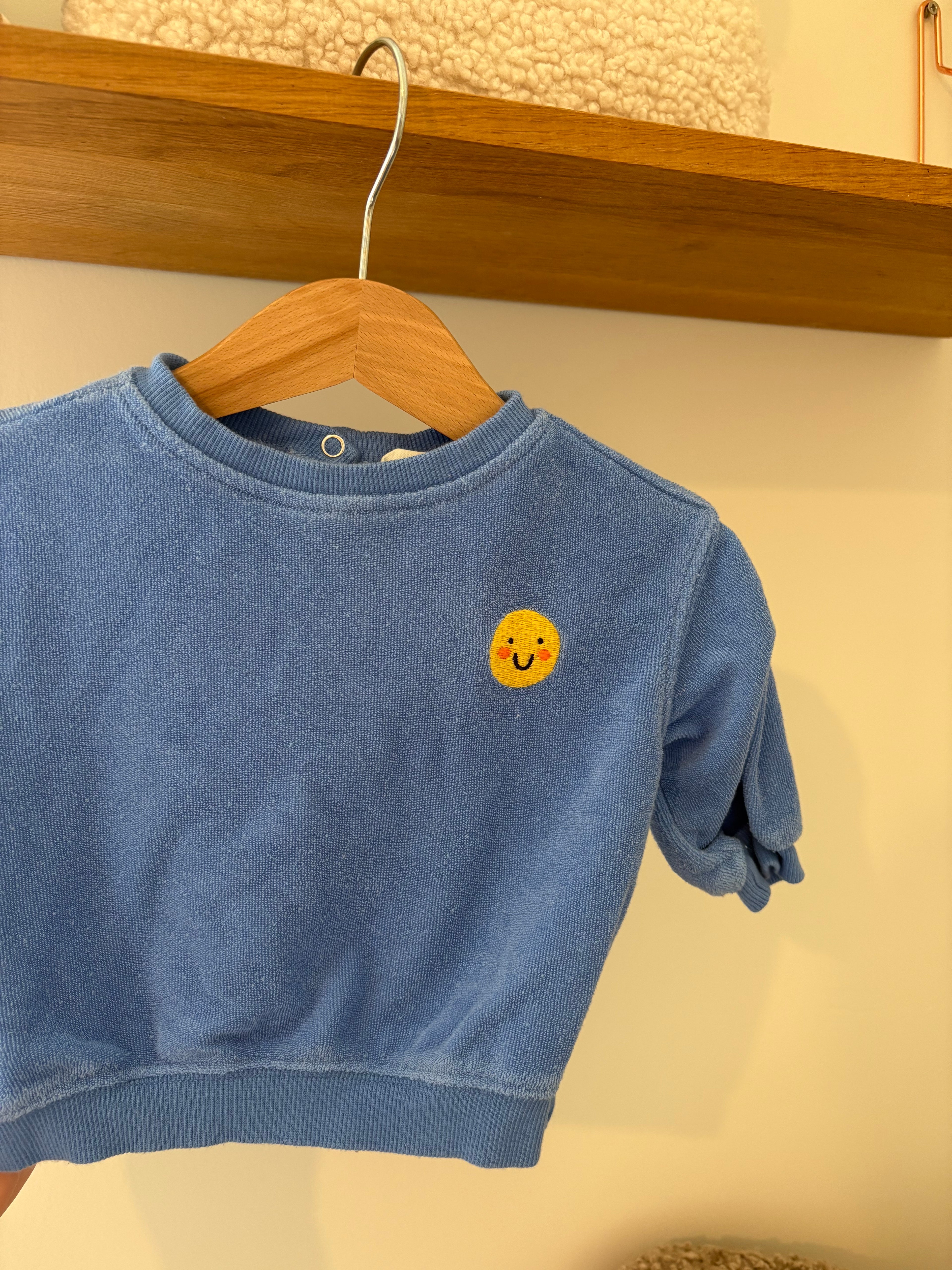 Hema - sponzen truitje blauw - 62