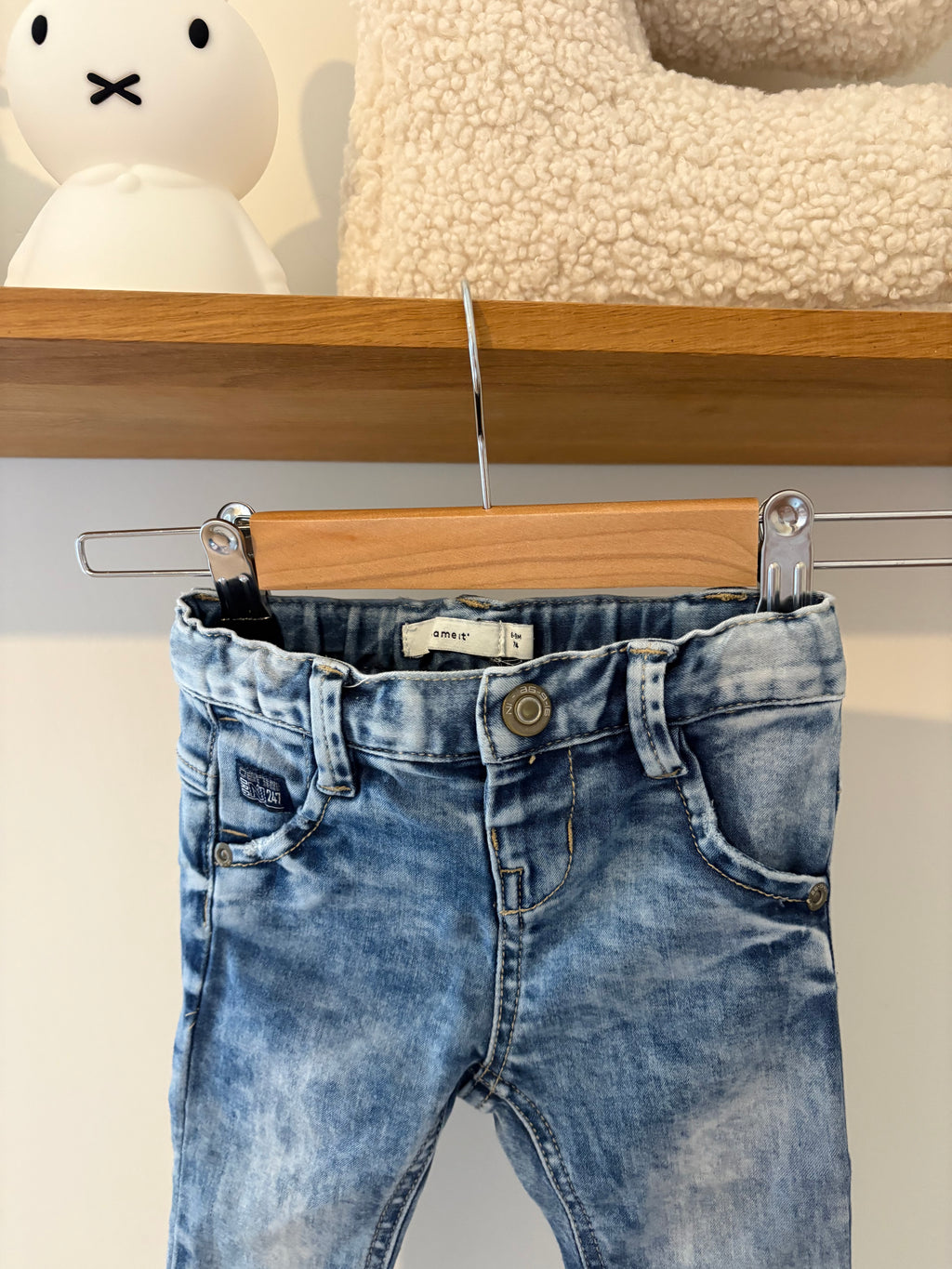 Name It - afgewassen jeans - 74