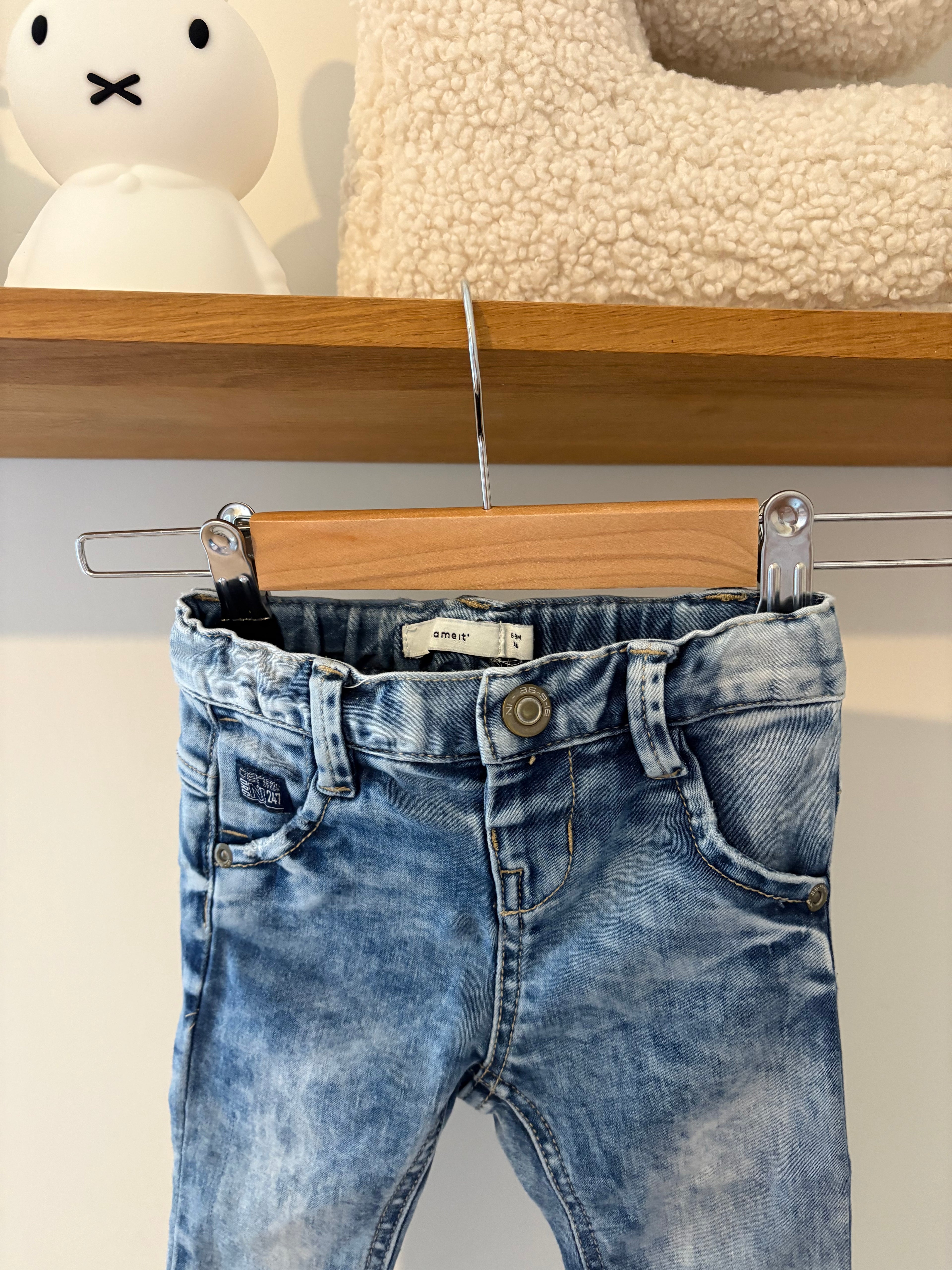Name It - afgewassen jeans - 74