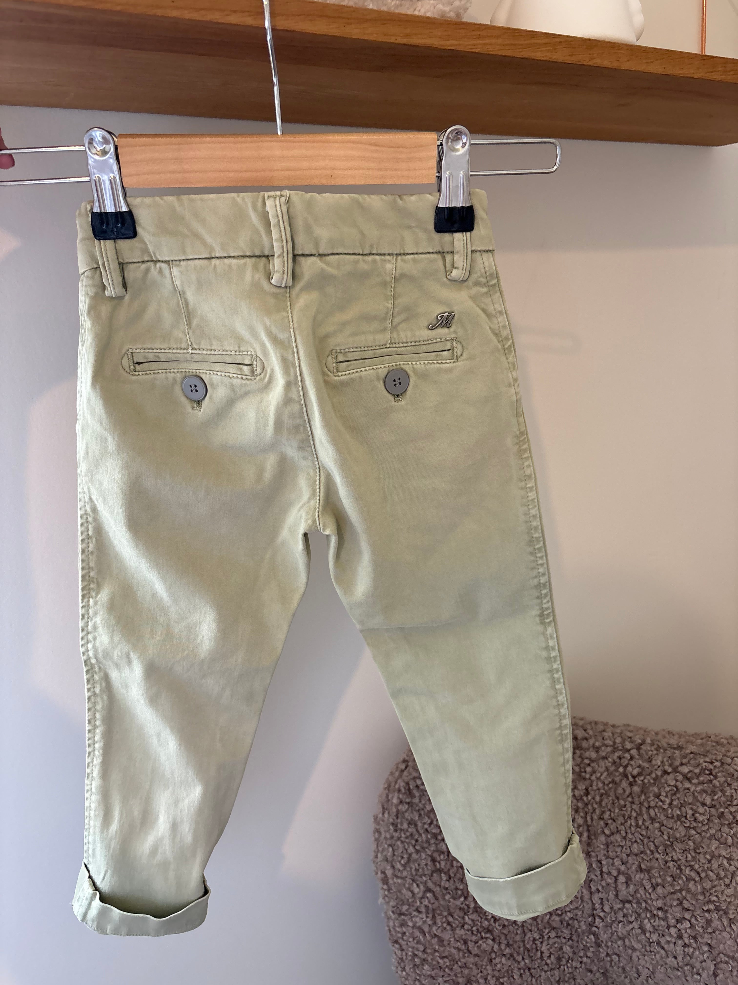 Mason's - lichtgroene broek - 92