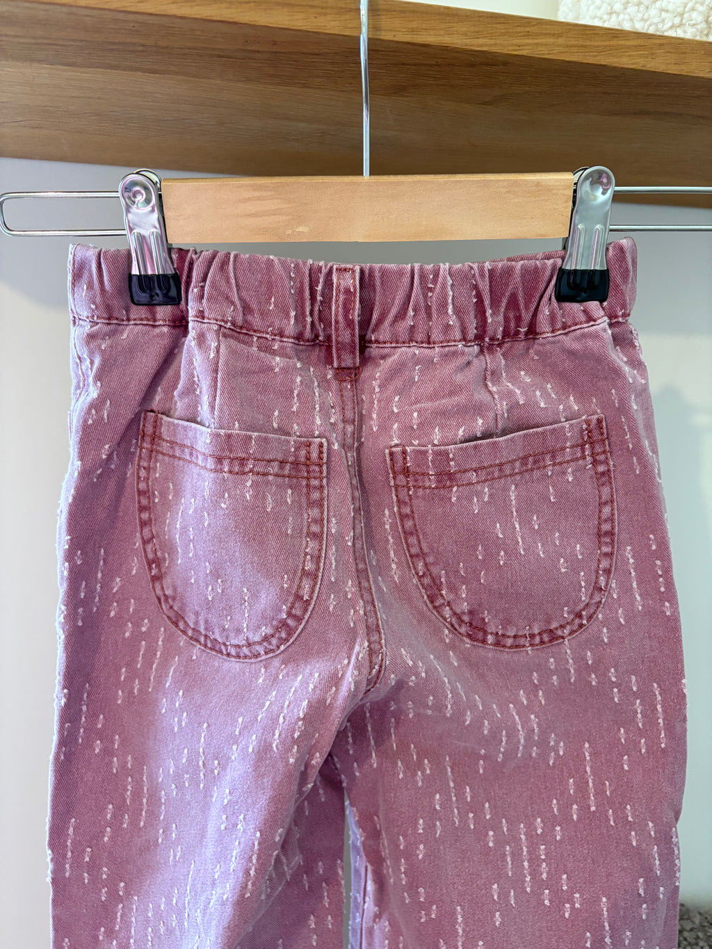 Zara - roze jeans - 5Y