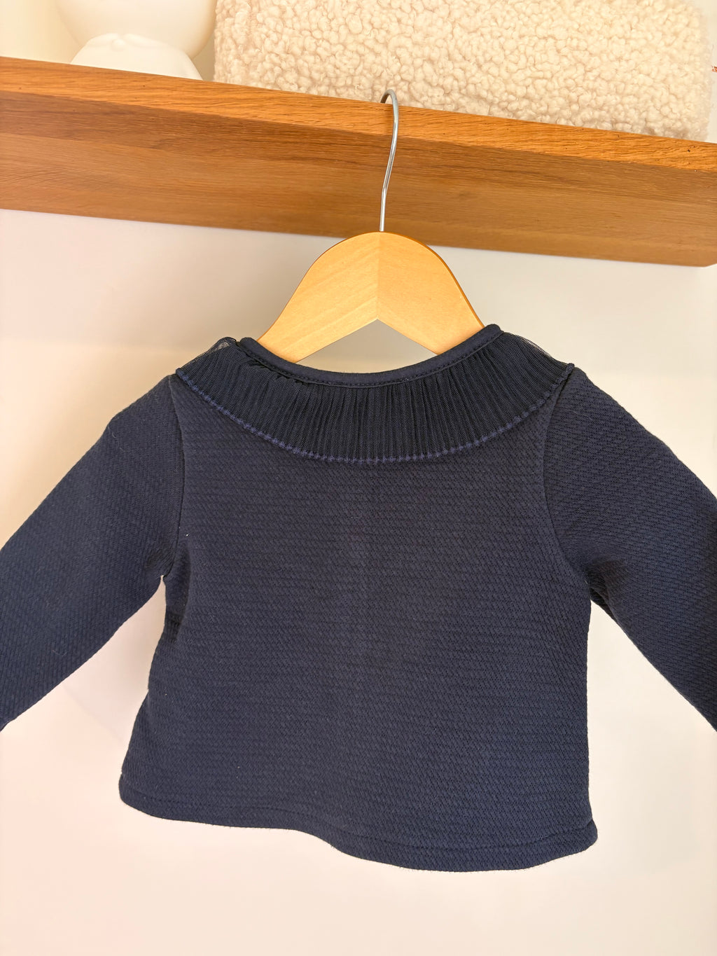 Obaibi - blauw giletje - 80