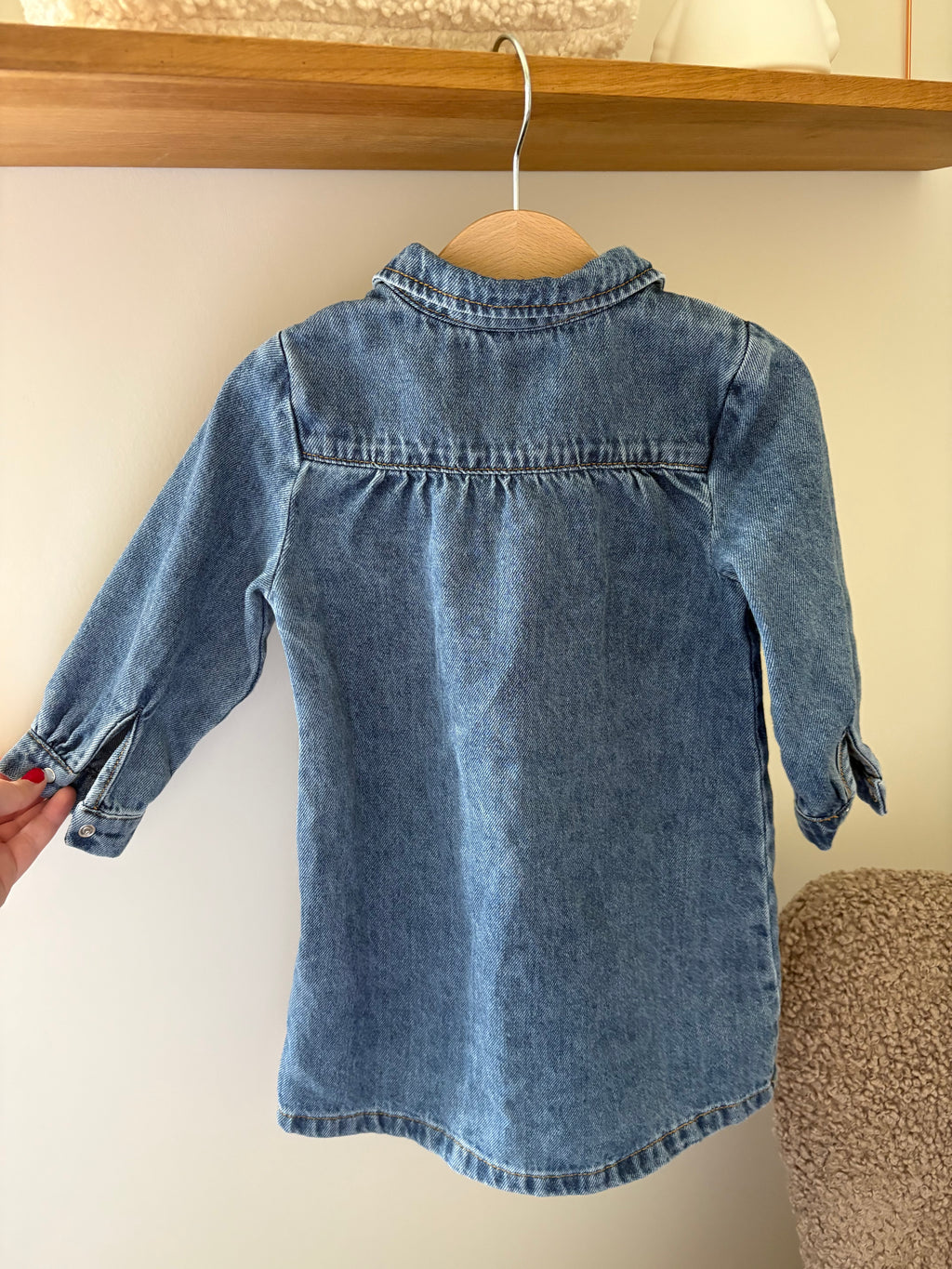 JBC - jeans jurkje - 92