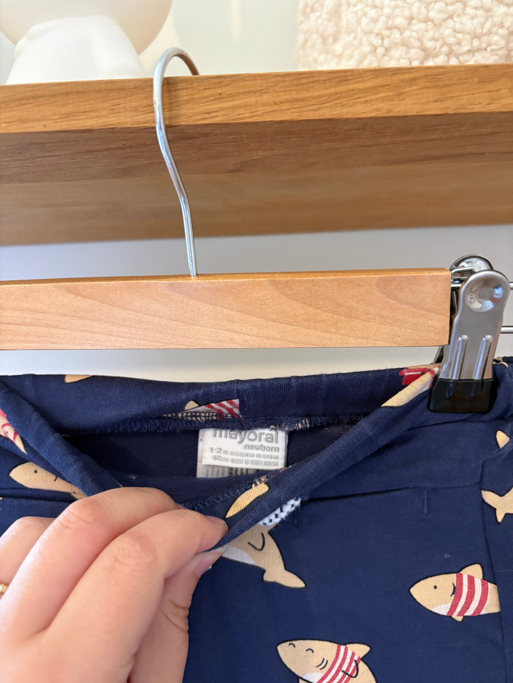 Mayoral - shortje haaien - 1/2M