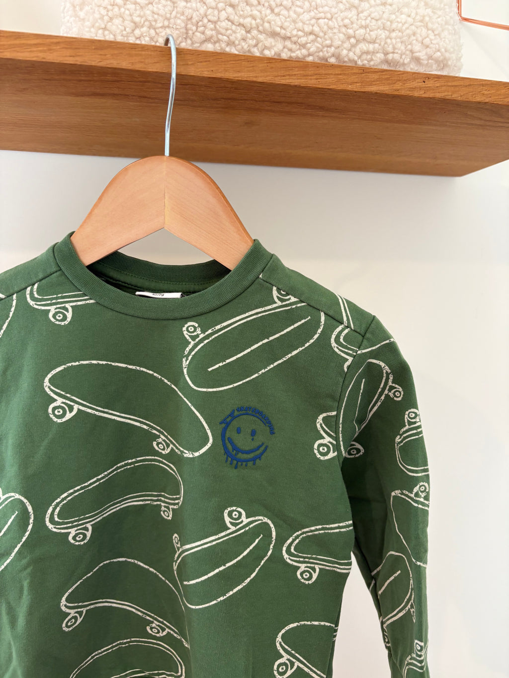 Hust & Claire - groene sweater - 92