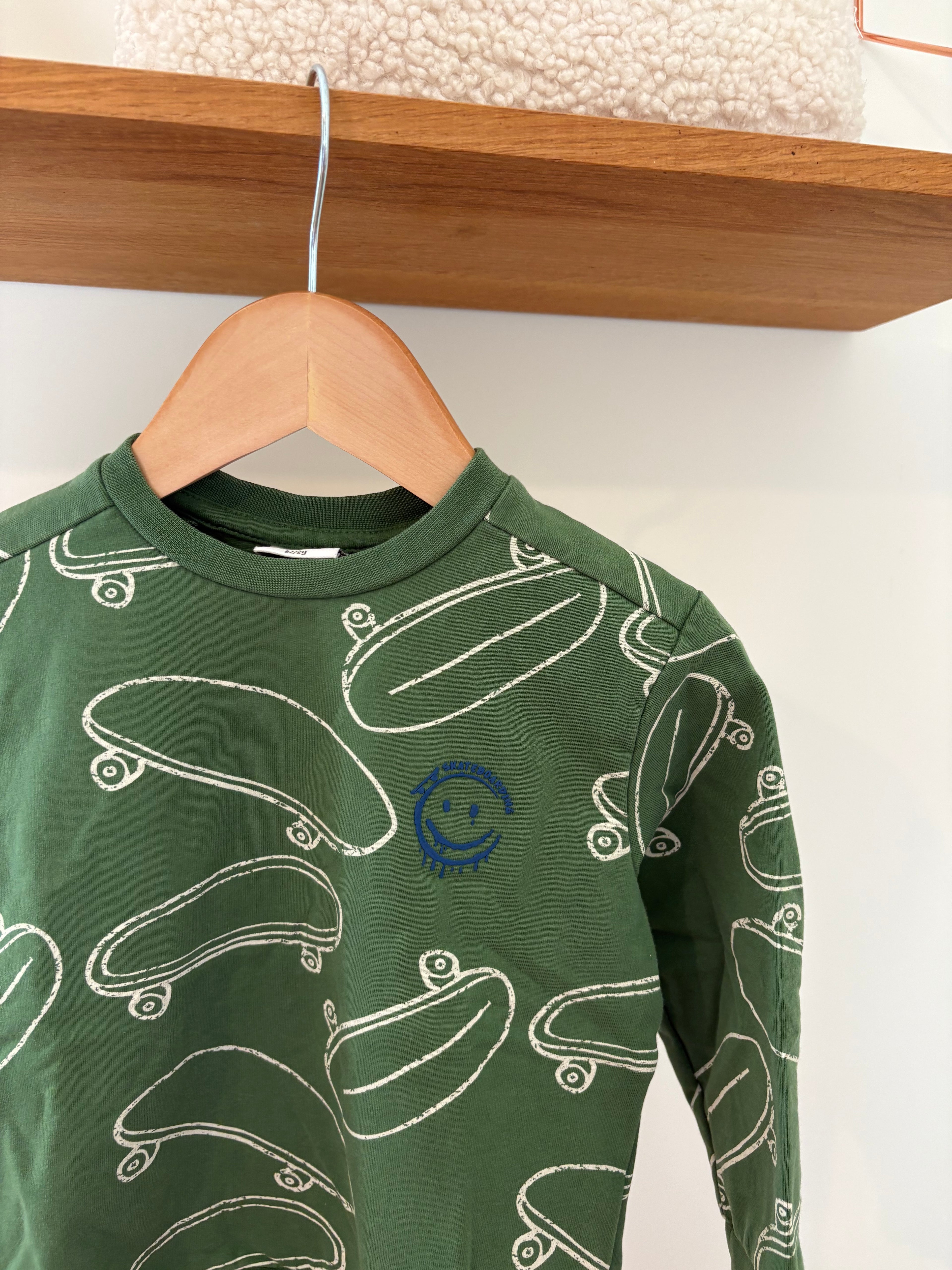 Hust & Claire - groene sweater - 92
