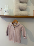 1+ In the family - roze truitje met kap - 2Y