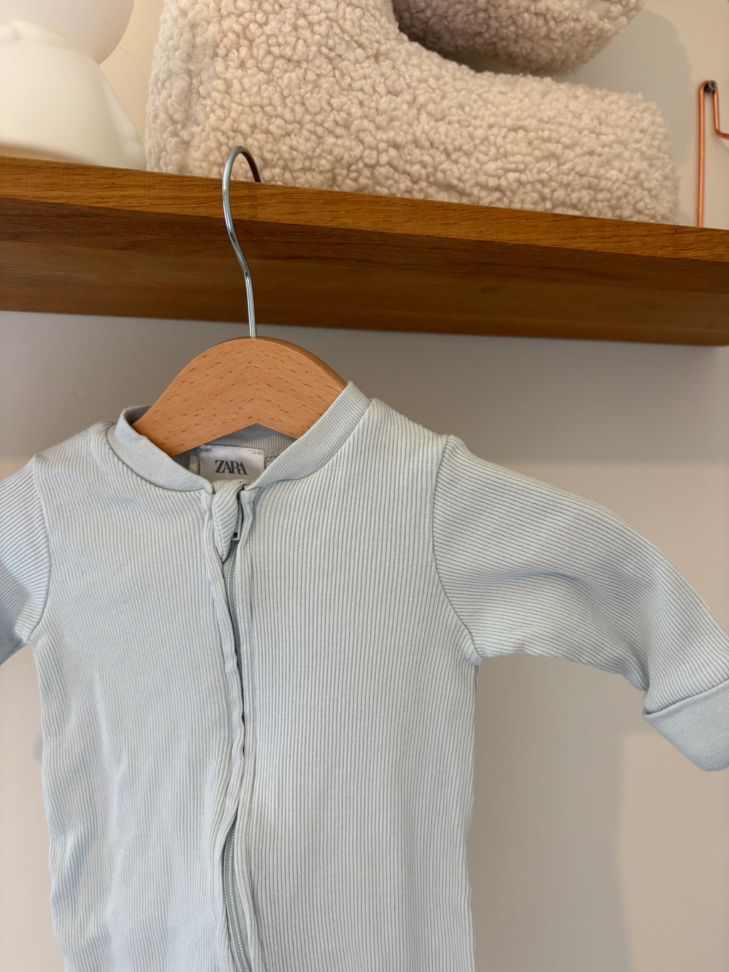 Zara - blauw boxpakje - 56