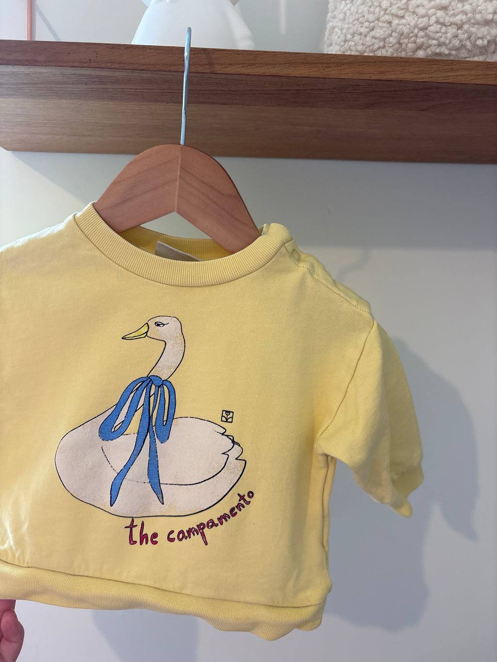 The Campamento - Sweatshirt 'zwaan' - 6M