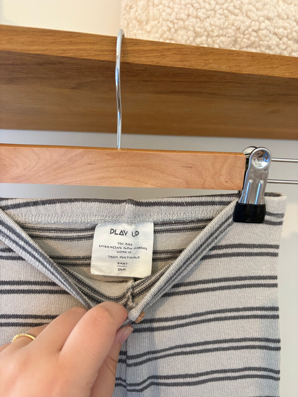 Play Up - broek met streepjes - 24M