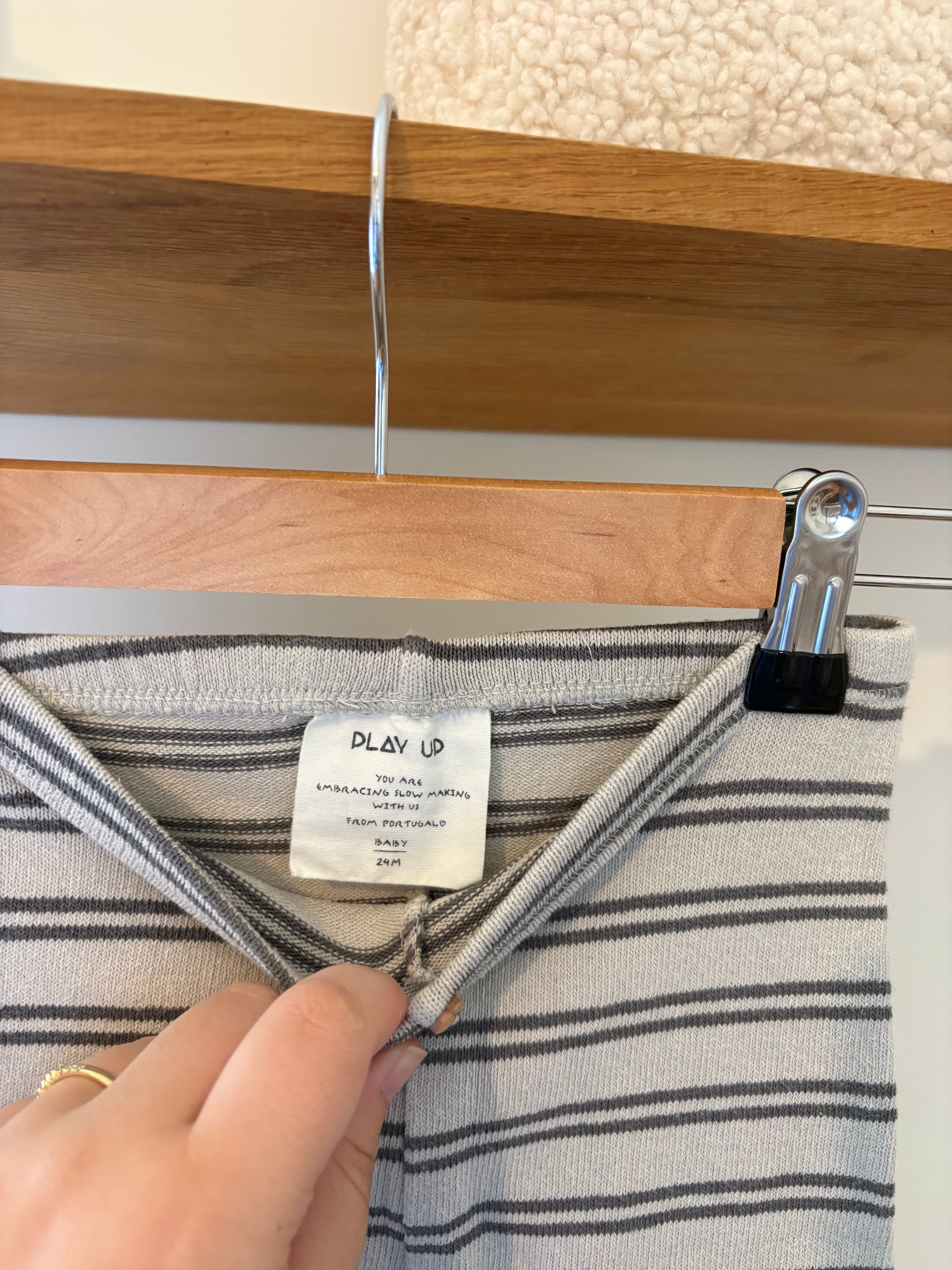 Play Up - broek met streepjes - 24M