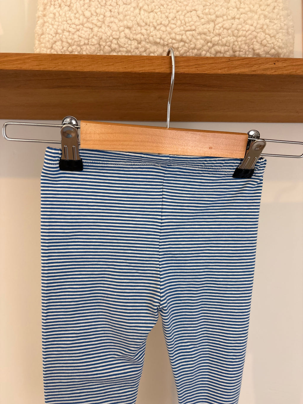 Gray Label - broekje blauw/witte streepjes - 1/2Y