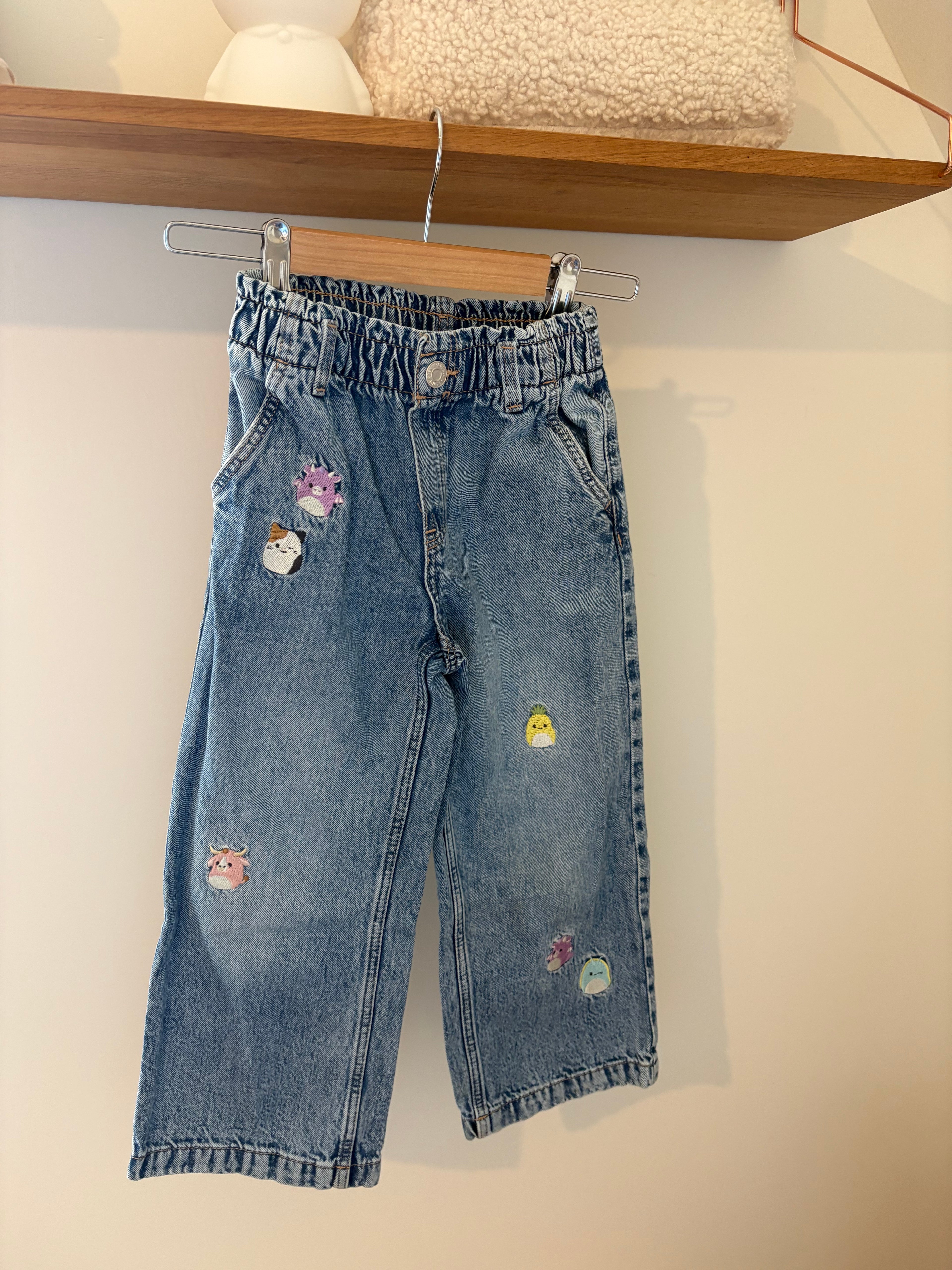 H&M - jeans met patronen - 110
