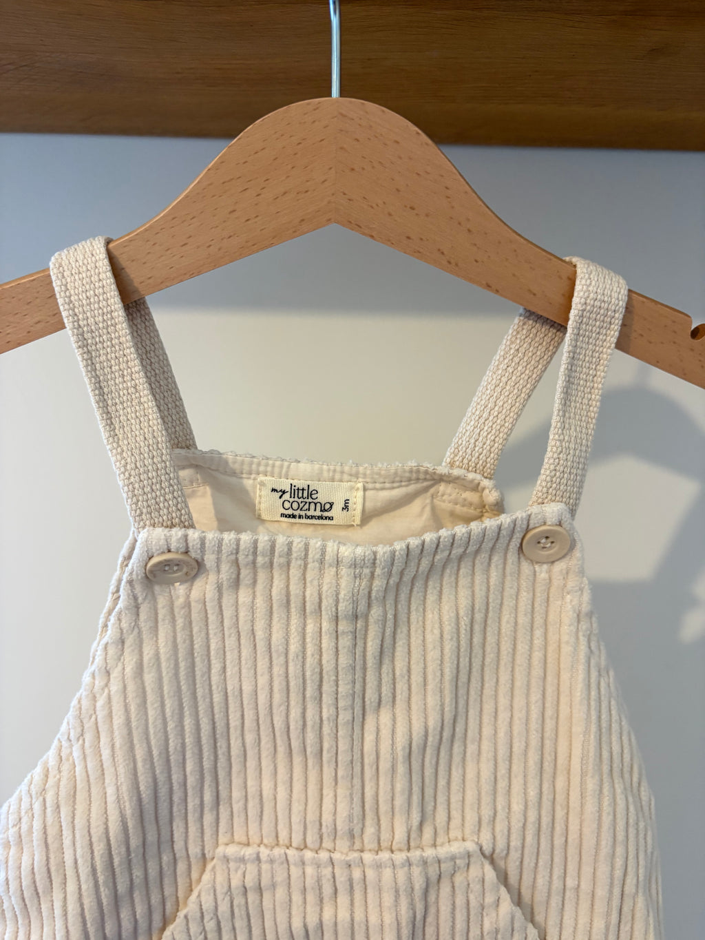 My Little Cozmo - salopette corduroy - 3M