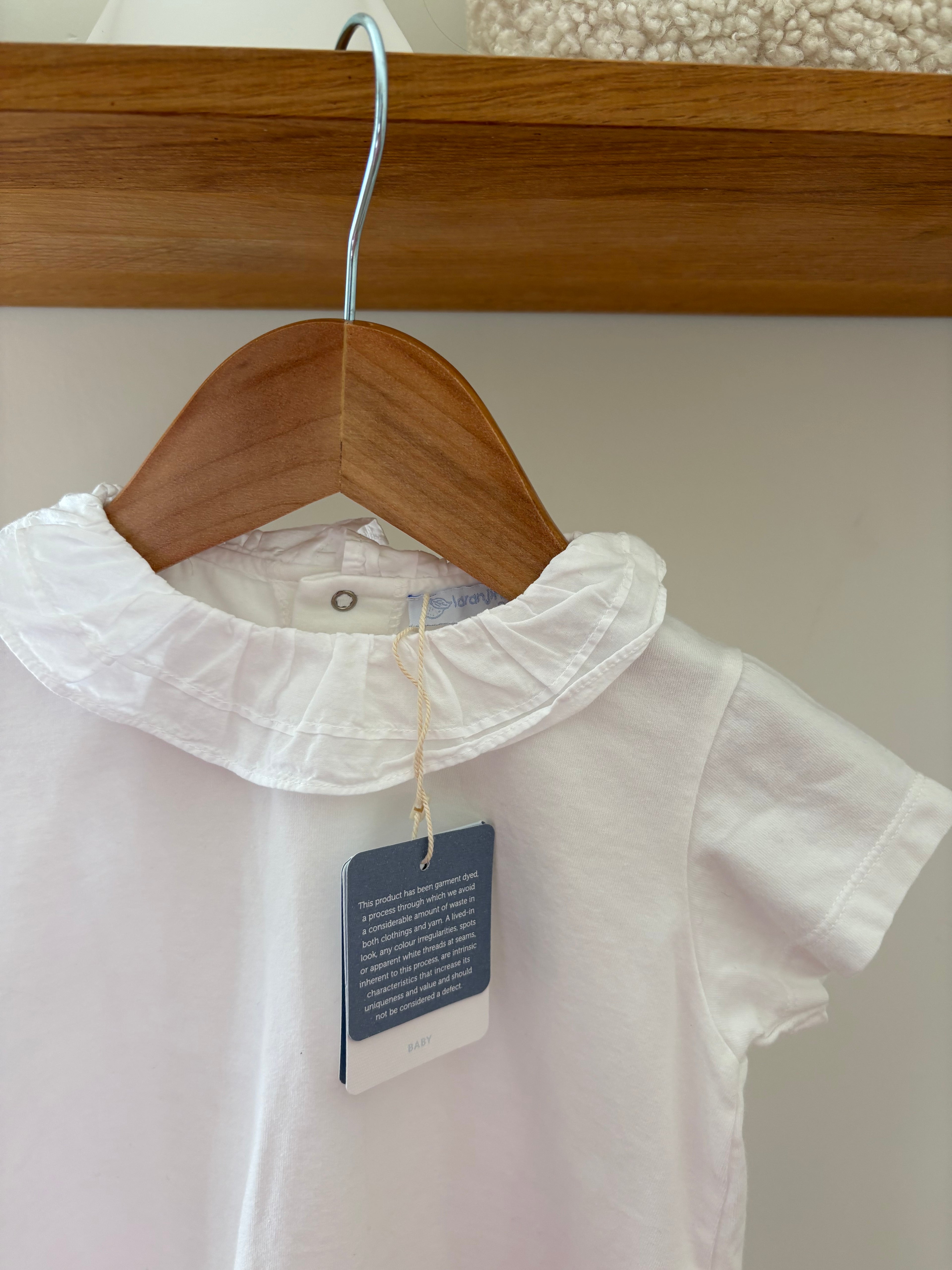 Laranjinha - witte tshirt - 2Y