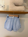 Laranjinha- lichtblauwe short - 3Y